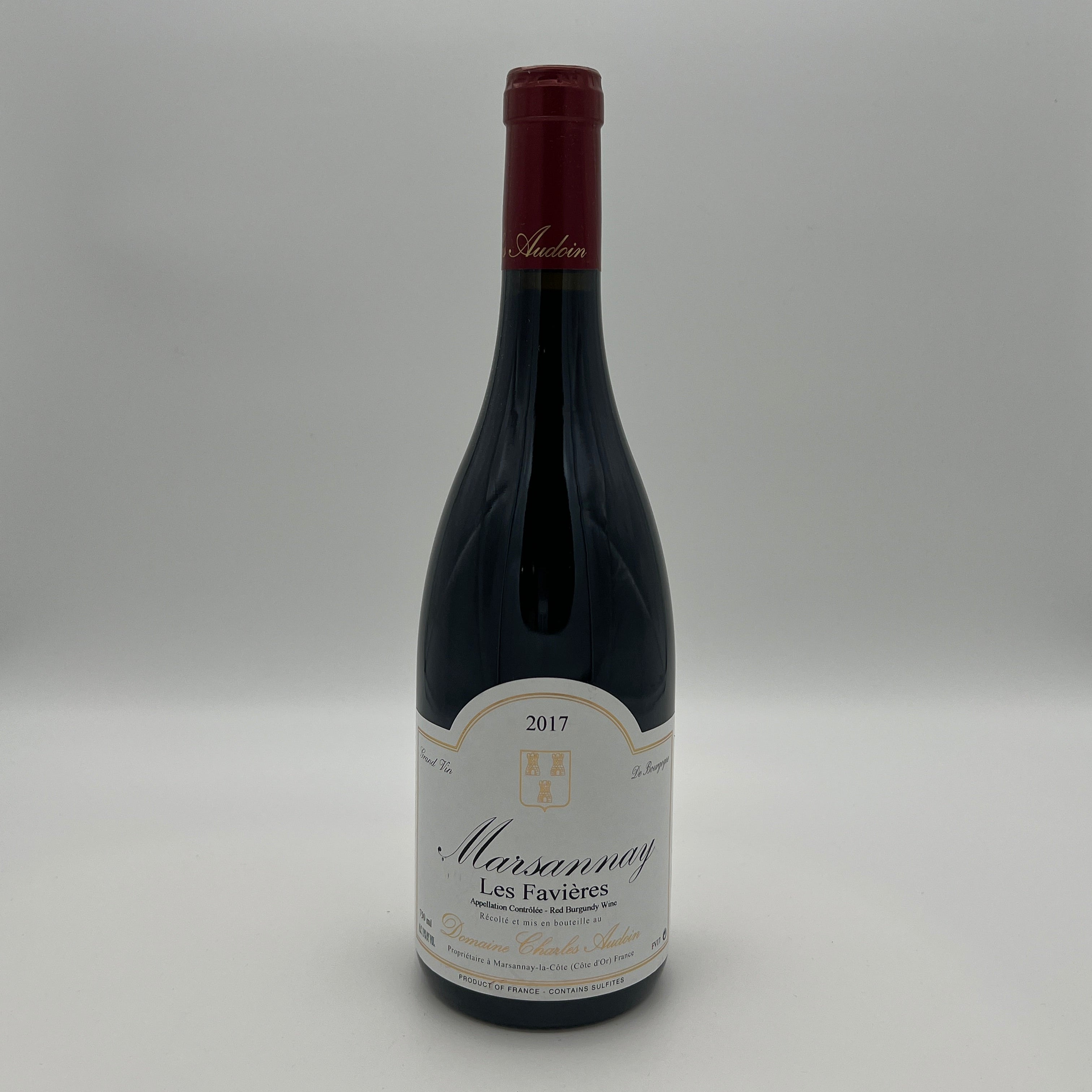 2017 Domaine Charles Audoin Marsannay "Les Favieres", Cote de Nuits, France