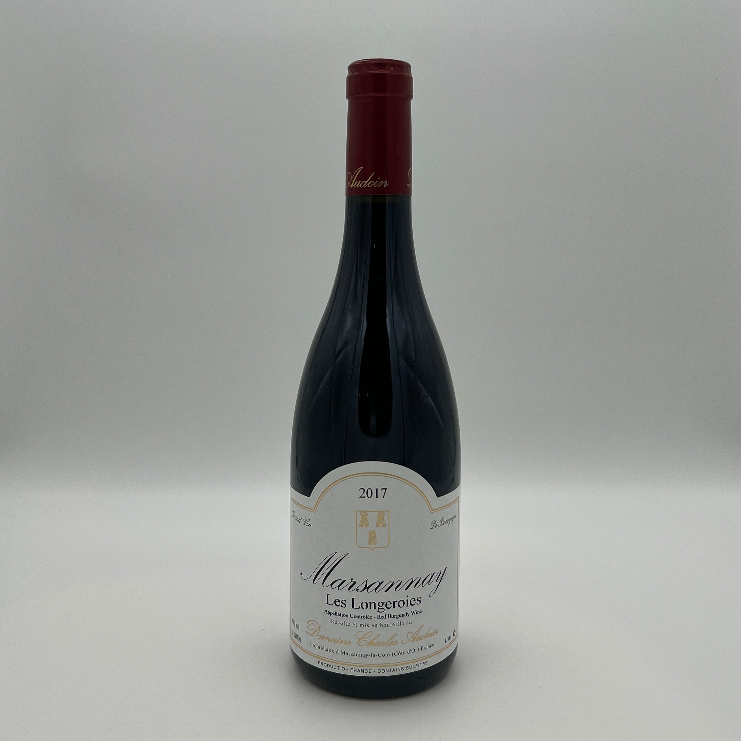 2017 Domaine Charles Audoin Marsannay "Les Longeroies", Cote de Nuits, France