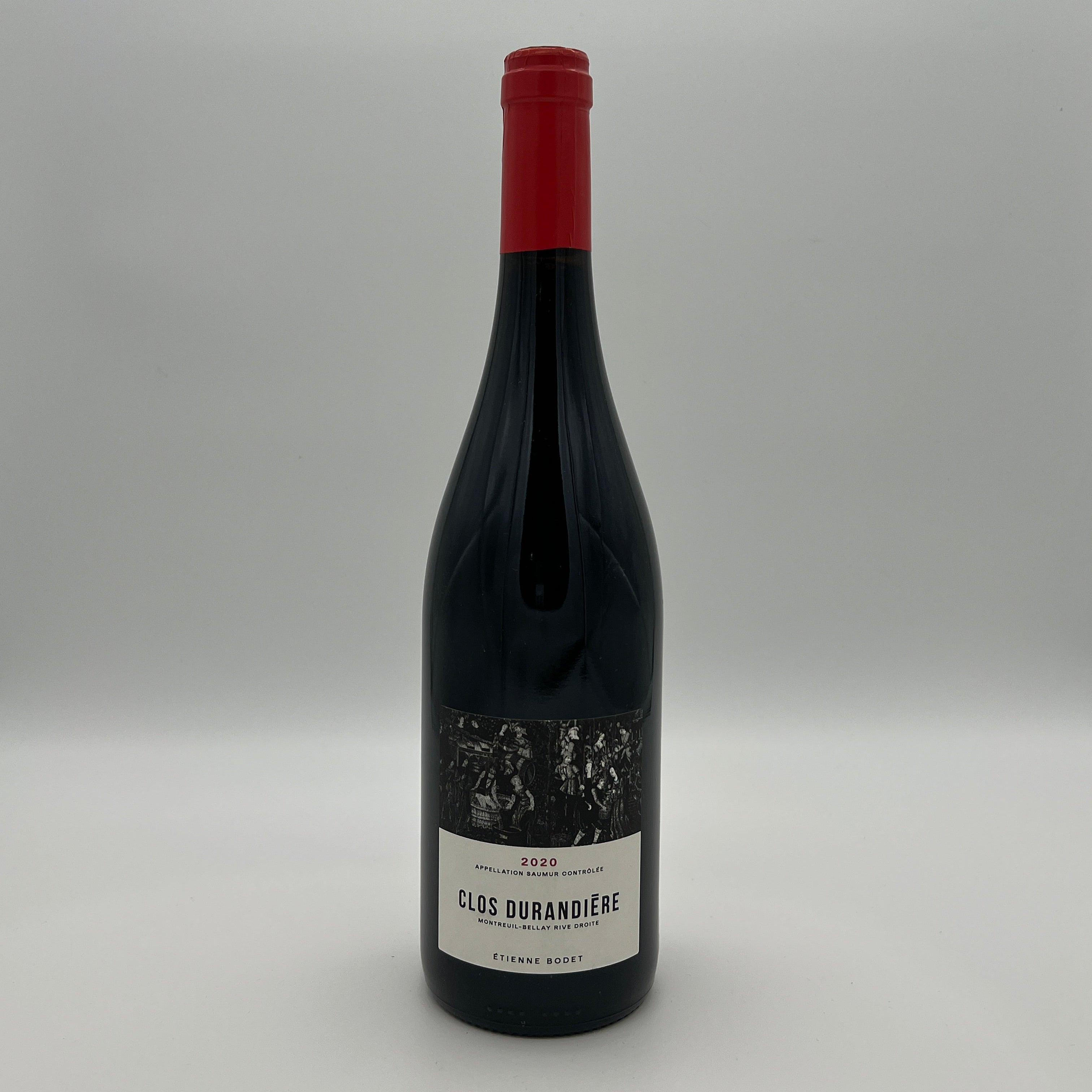 2020 Etienne Bodet Saumur Rouge Clos Durandiere, Loire, France