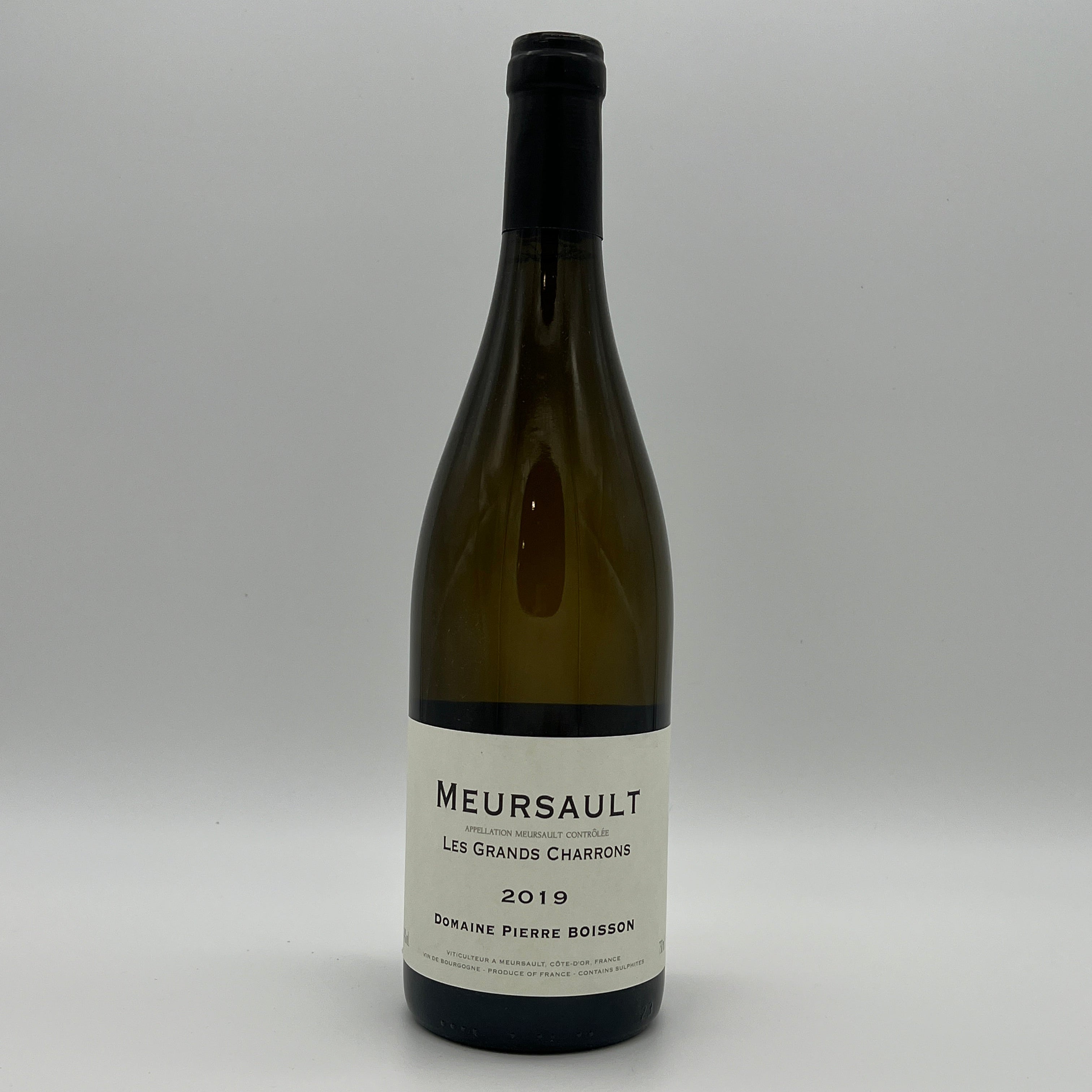 2019 Boisson-Vadot 'Pierre Boisson' Meursault Les Grands Charrons, Cote de Beaune, France