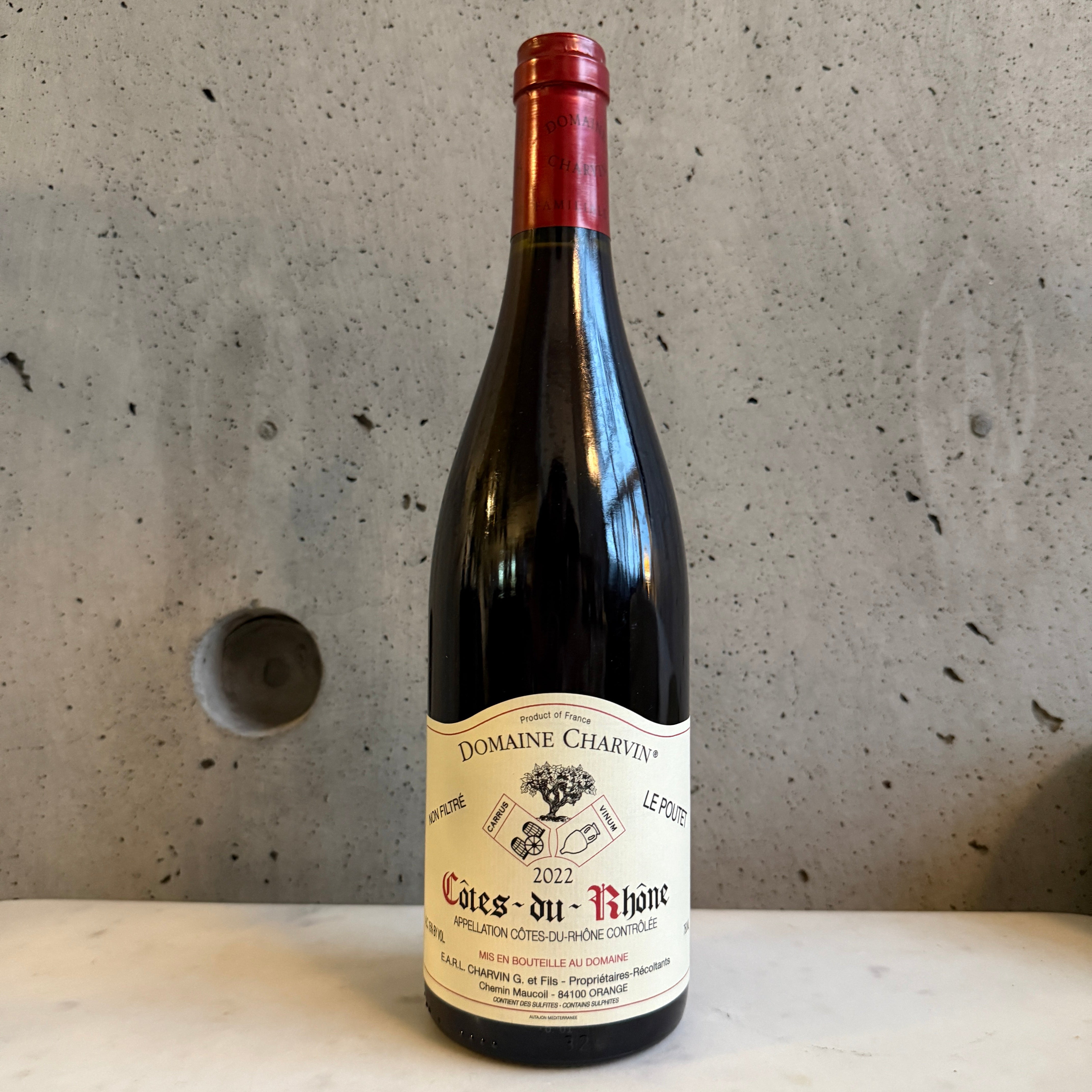 2022 Domaine Charvin Cotes du Rhone, France