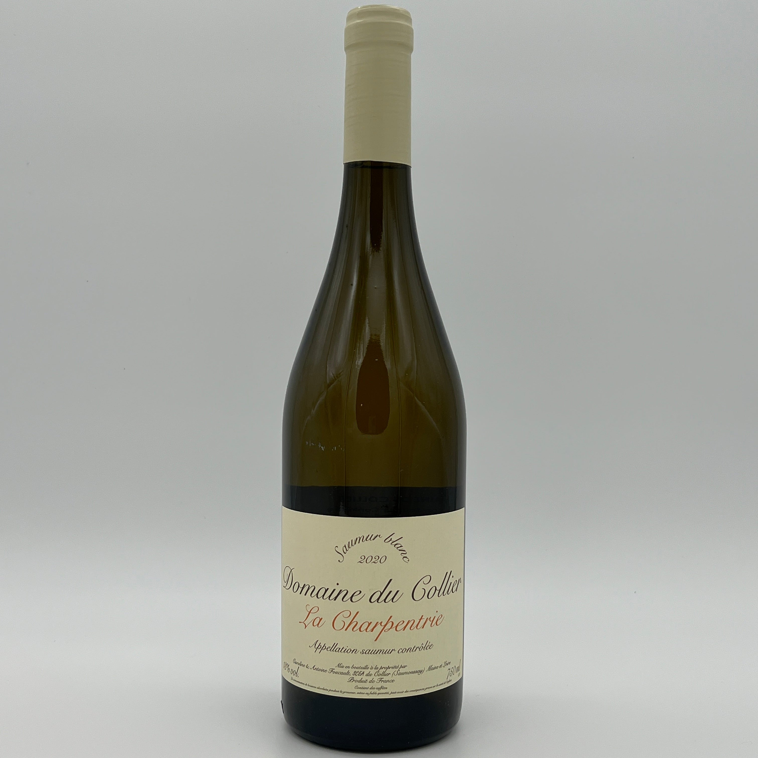 2020 Domaine du Collier Saumur Blanc "La Charpenterie", Loire, France