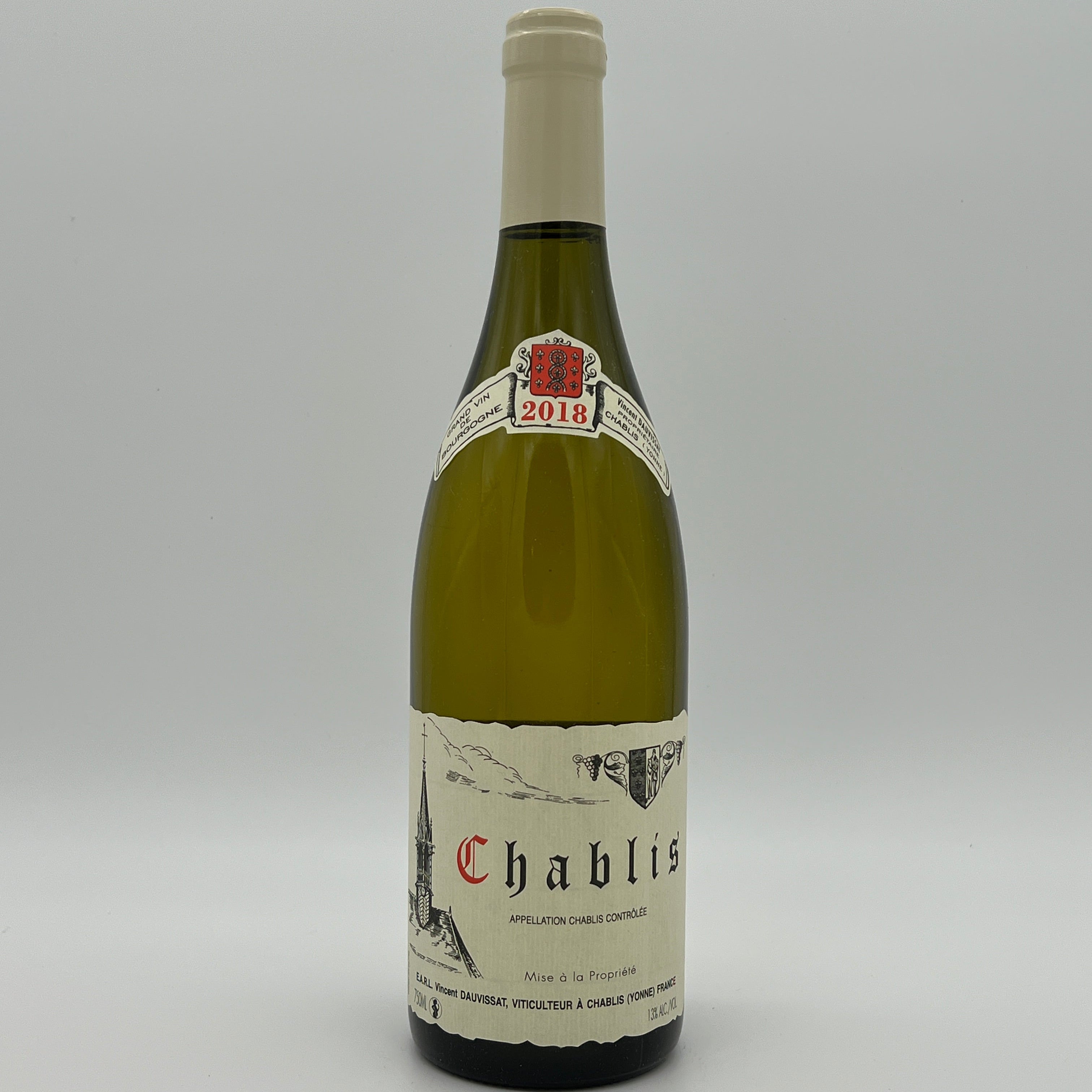2018 Vincent Dauvissat Chablis, Burgundy, France