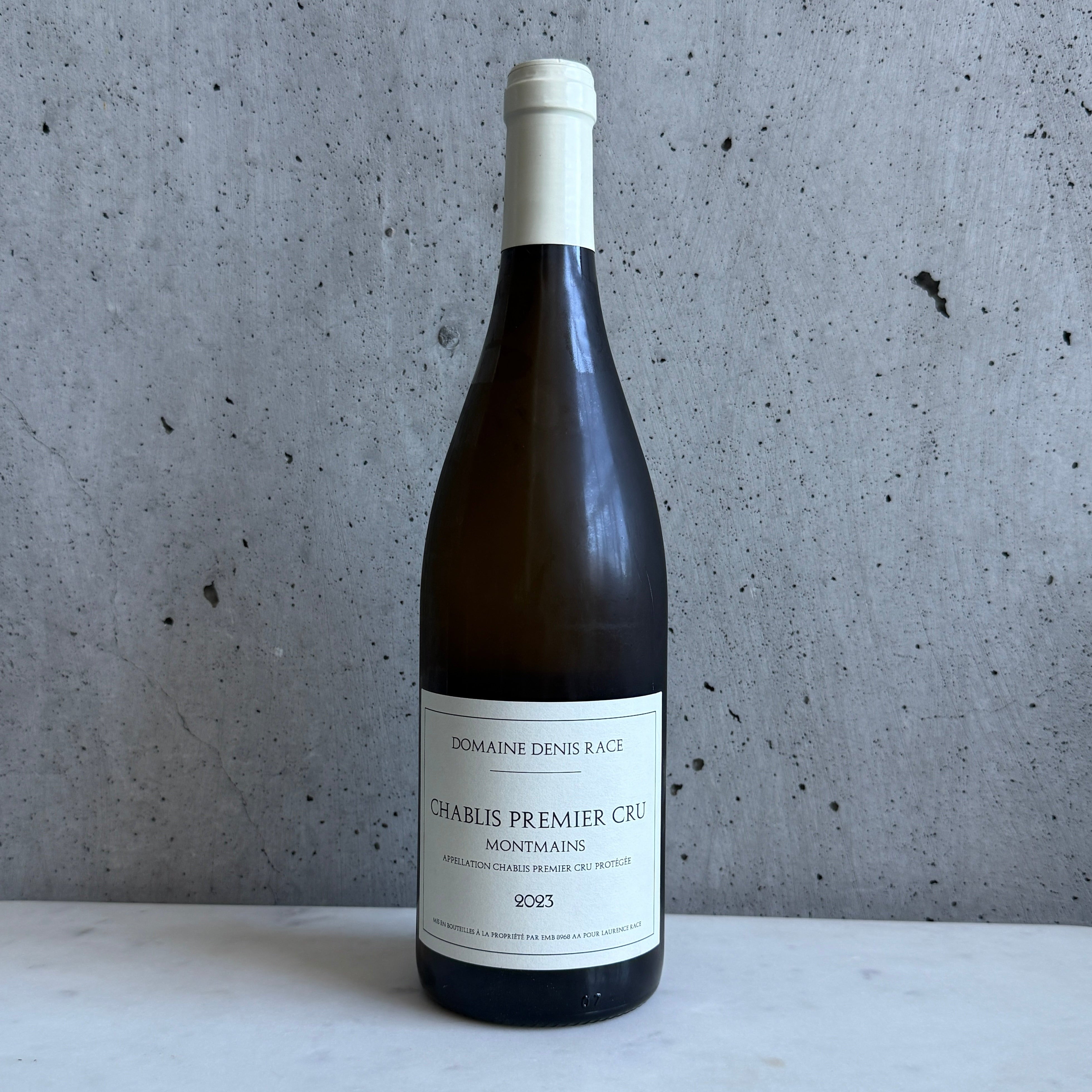 2023 Domaine Denis Race Montmains Chablis Premier Cru from Burgundy, France.