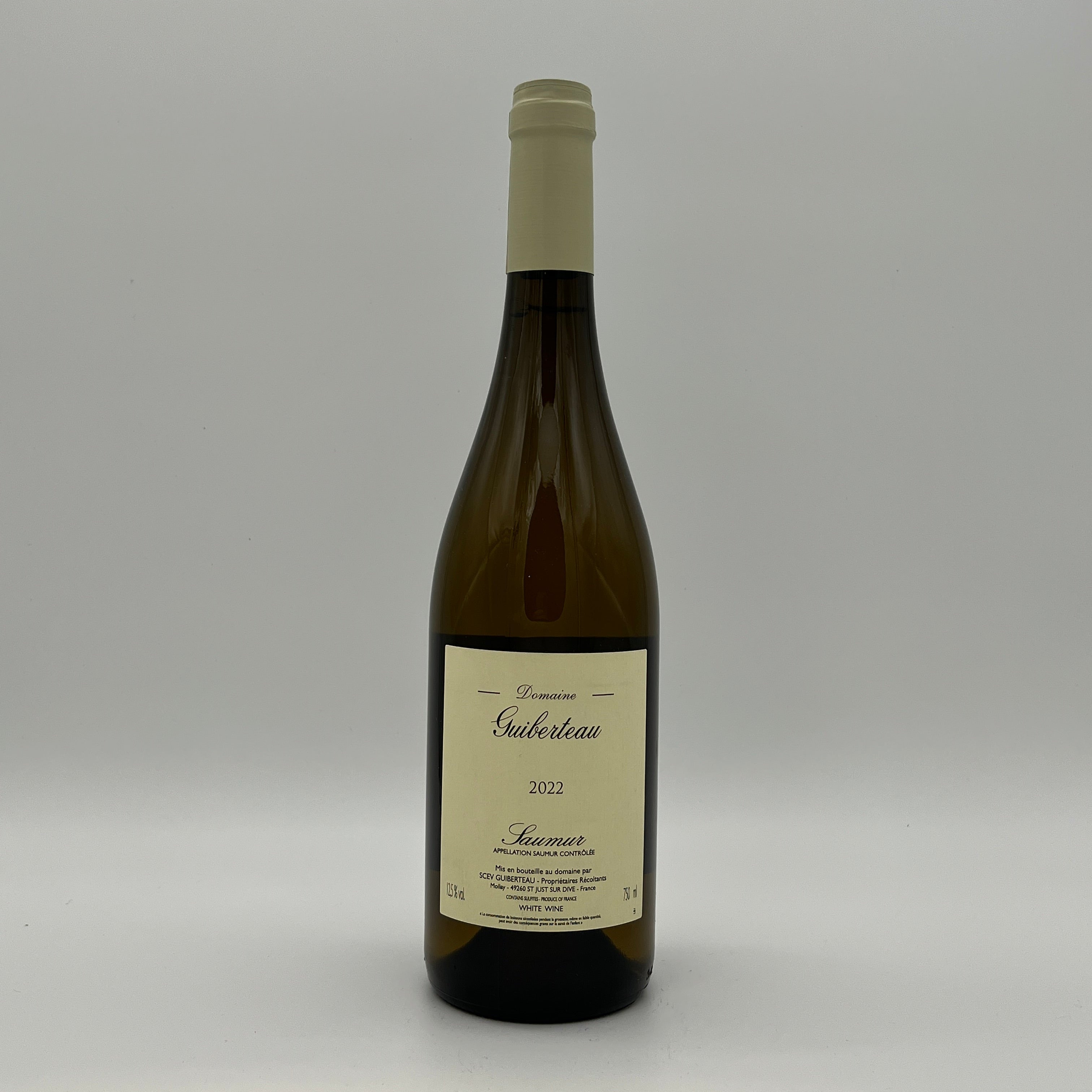 2022 Domaine Guiberteau Saumur Blanc, Loire, France