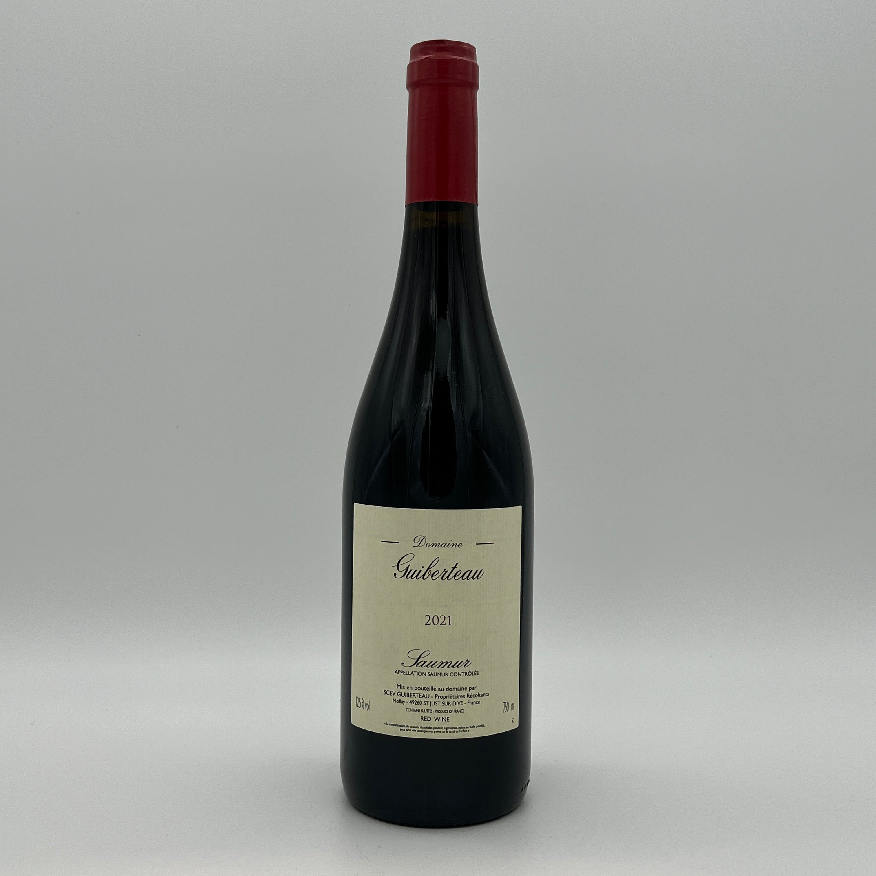 2021 Domaine Guiberteau Saumur Rouge, Loire, France
