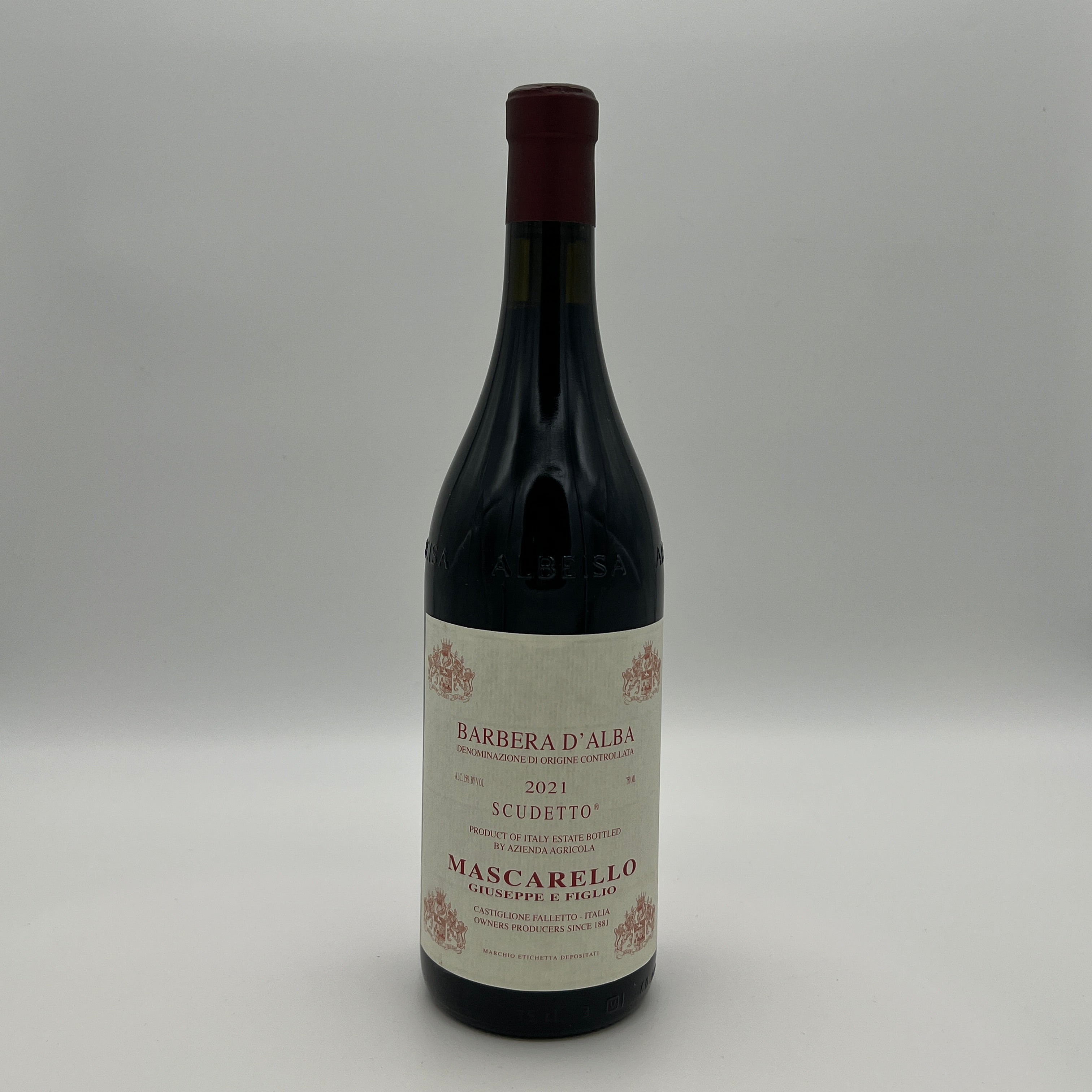 2021 Giuseppe Mascarello e Figlio Scudetto Barbera d'Alba Superiore, Piedmont, Italy