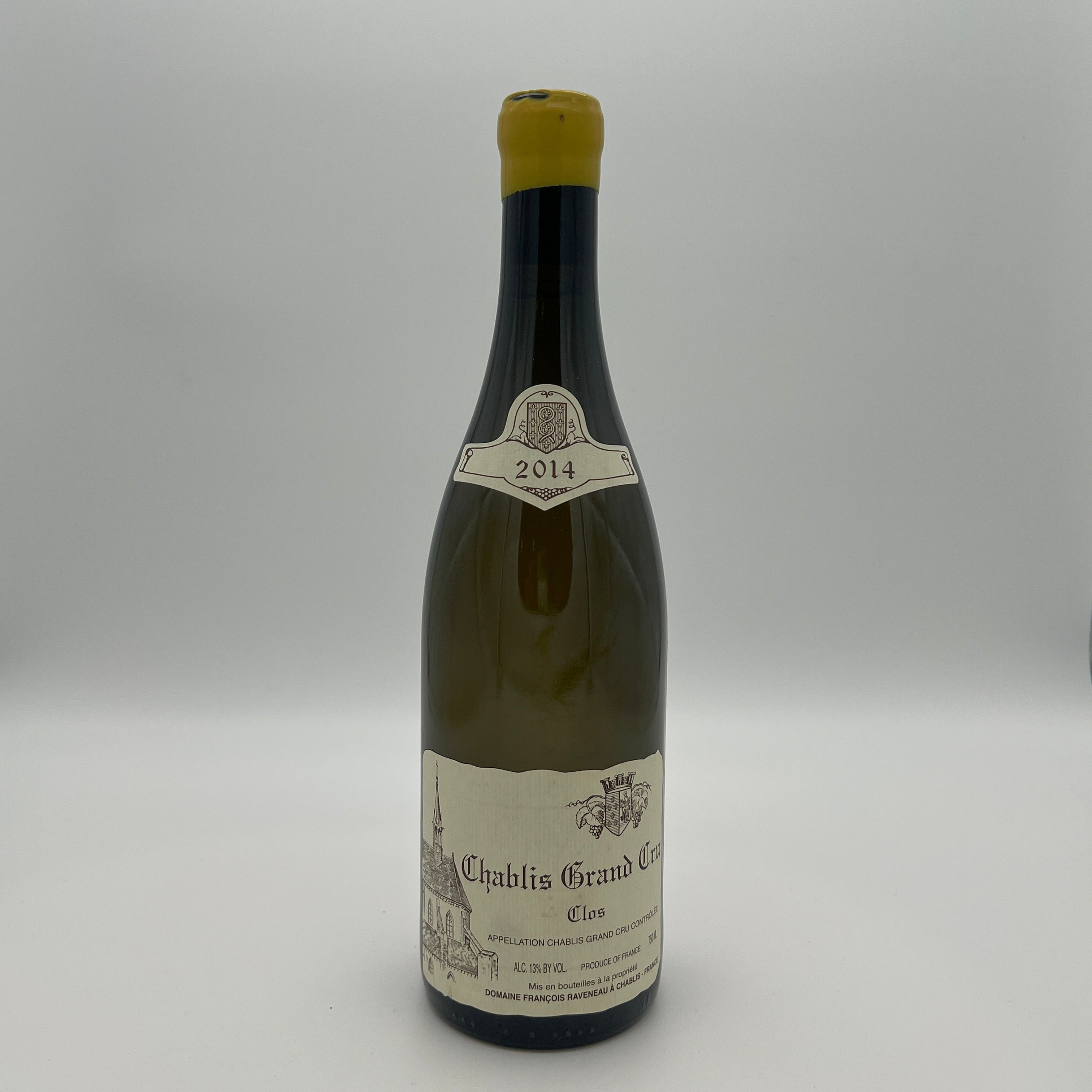 2014 Domaine Francois Raveneau Les Clos, Chablis Grand Cru, France