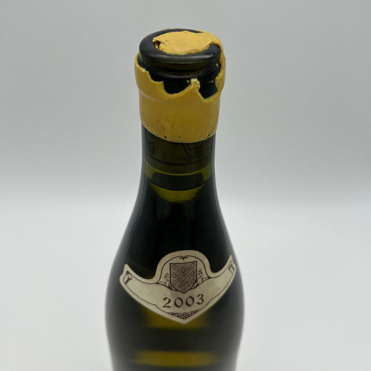2003 Domaine Francois Raveneau Les Clos, Chablis Grand Cru, France (chipped wax, slight stain)