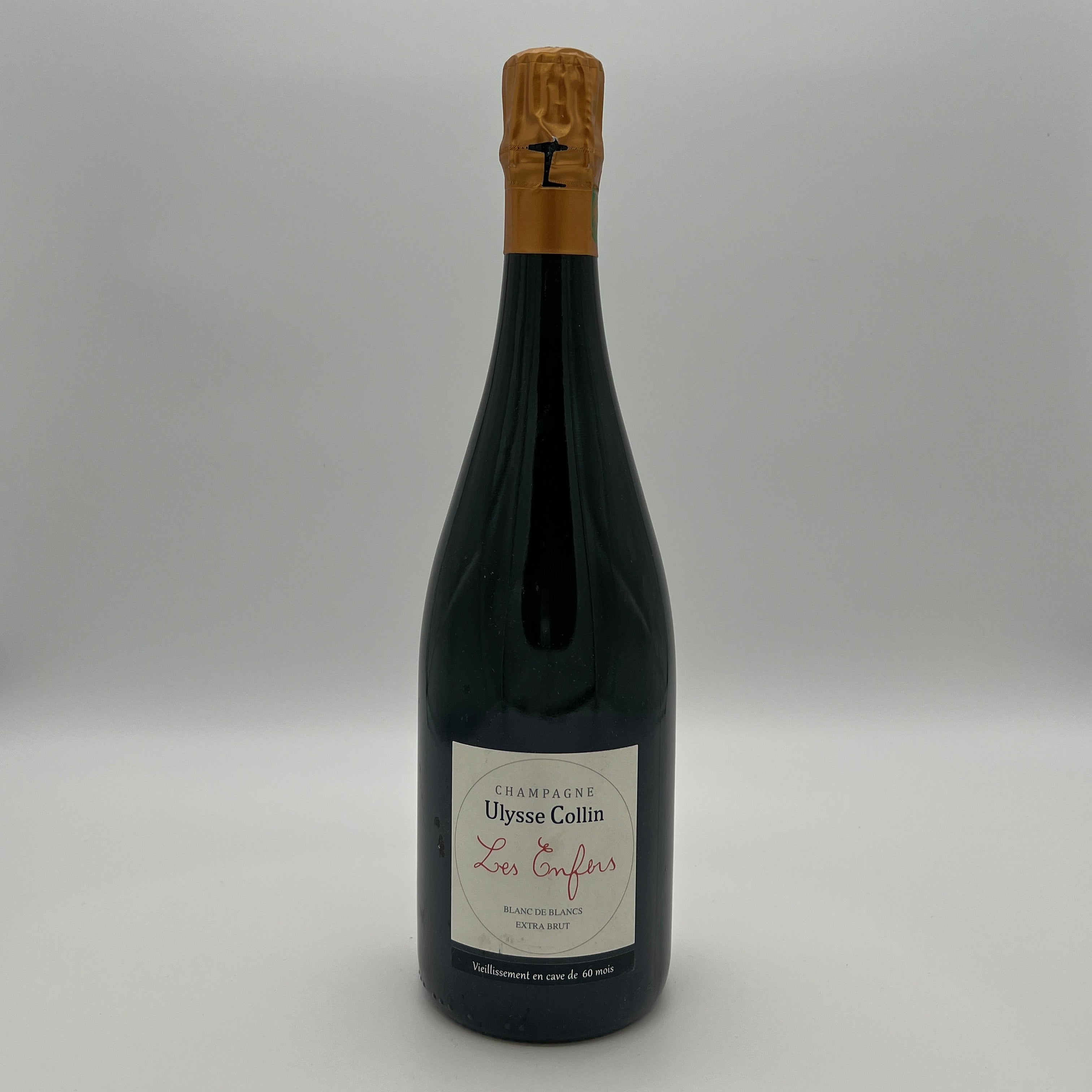 Ulysse Collin 'Les Enfers' Blanc de Blancs Extra Brut Champagne, France (L:2014 Dis. 3/2020)