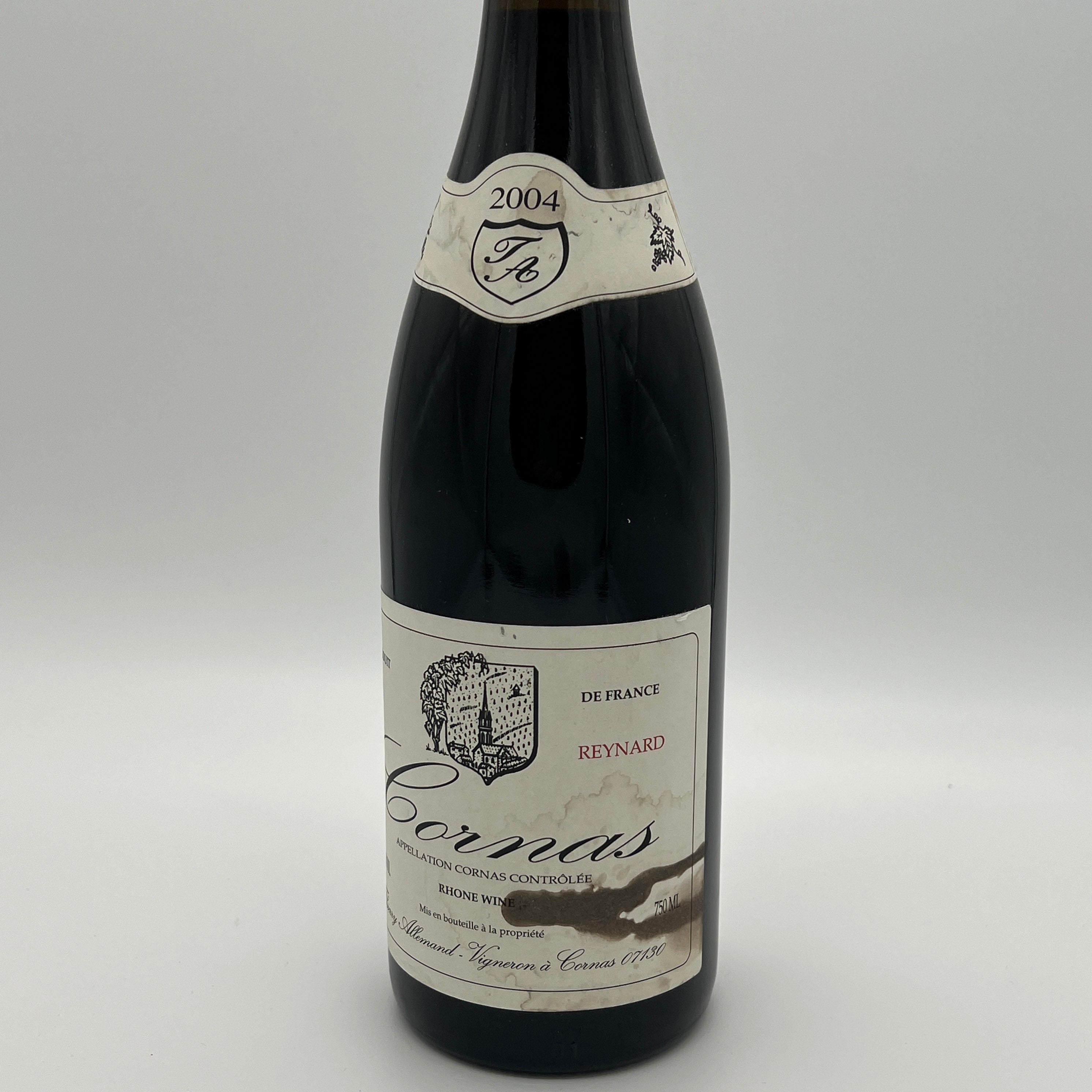 2004 Thierry Allemand Cornas Reynard Close-up