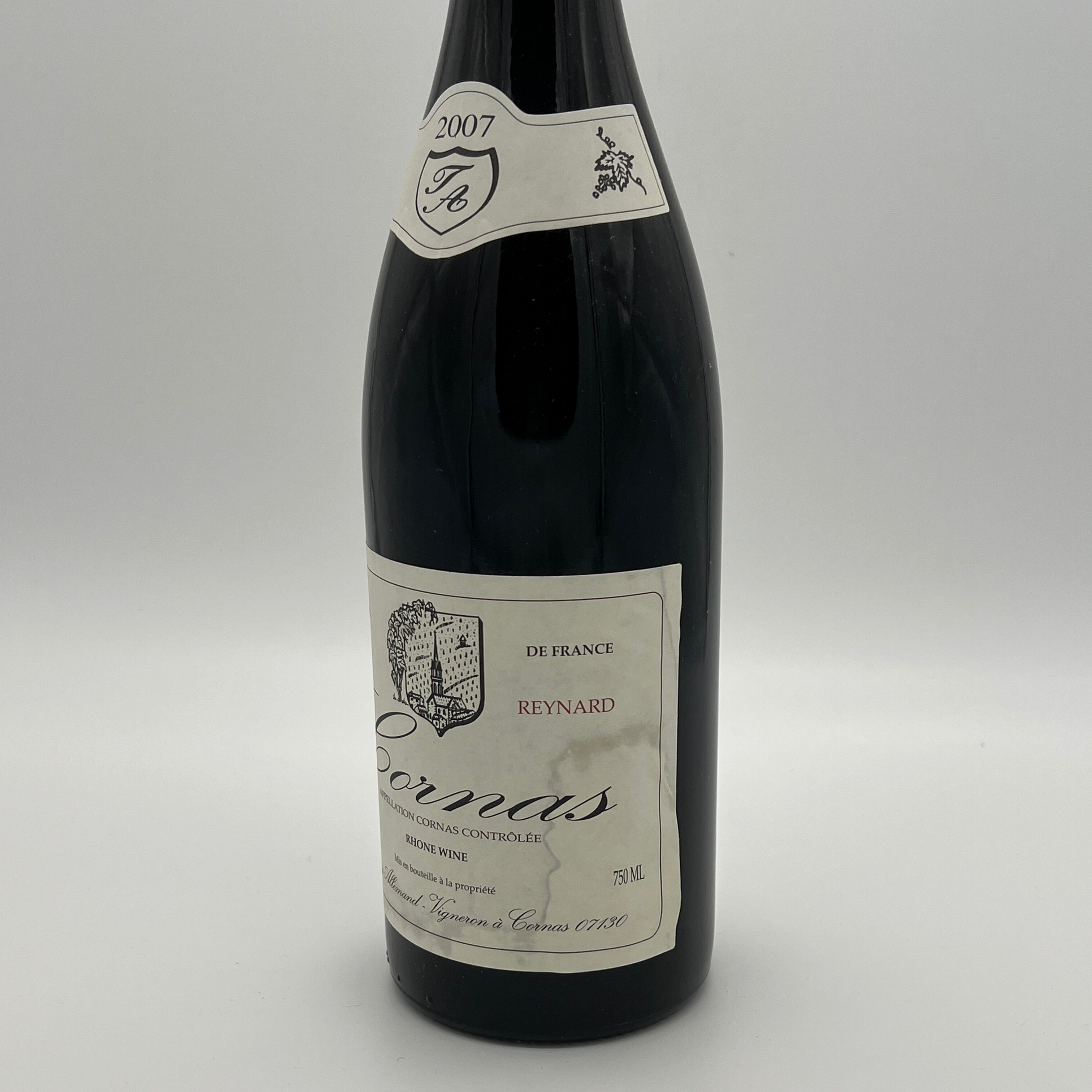 2007 Thierry Allemand Cornas Reynard Stain Right