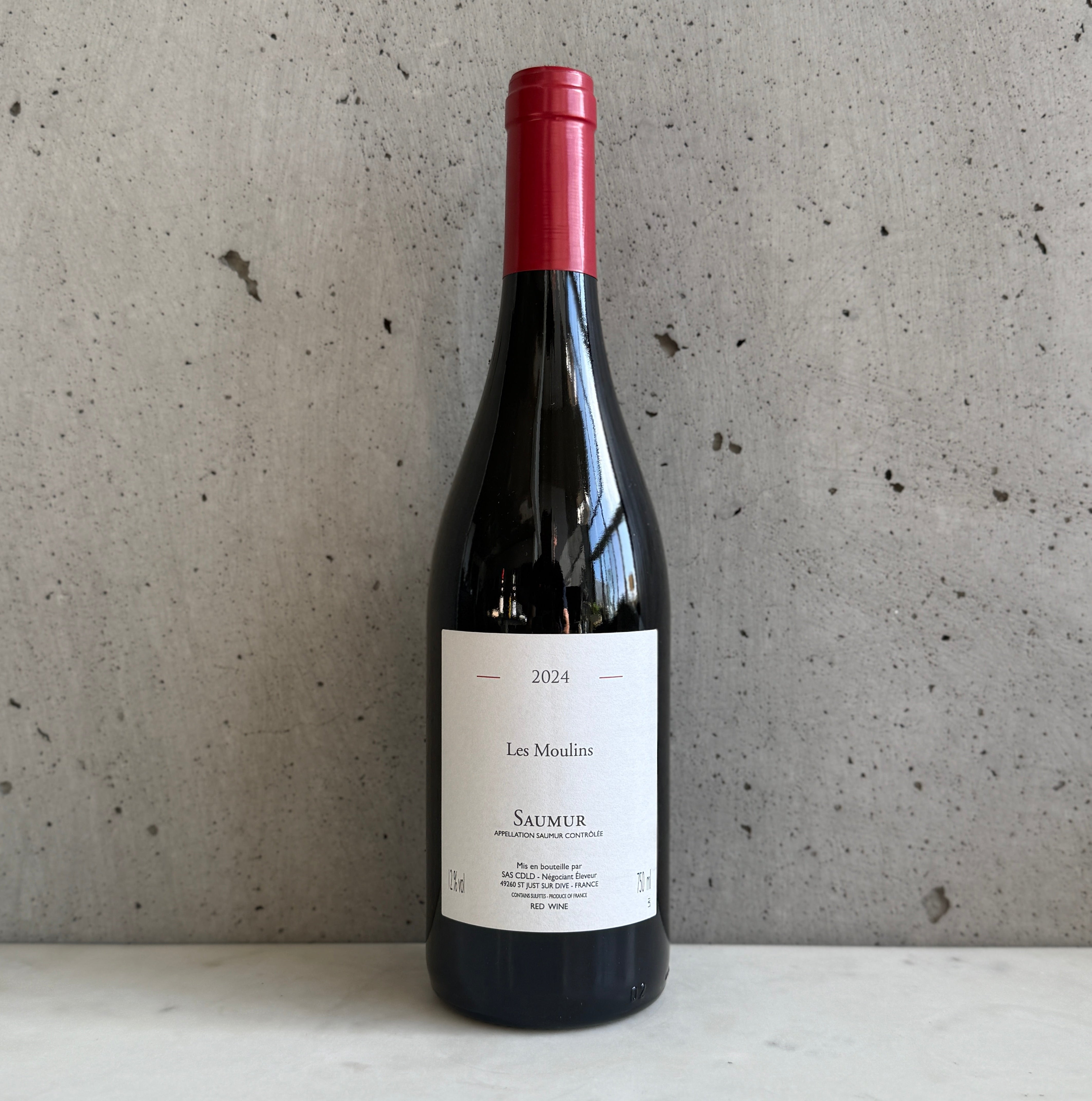 Chai de la Dive Saumur Rouge “Les Moulins” Loire Valley, France