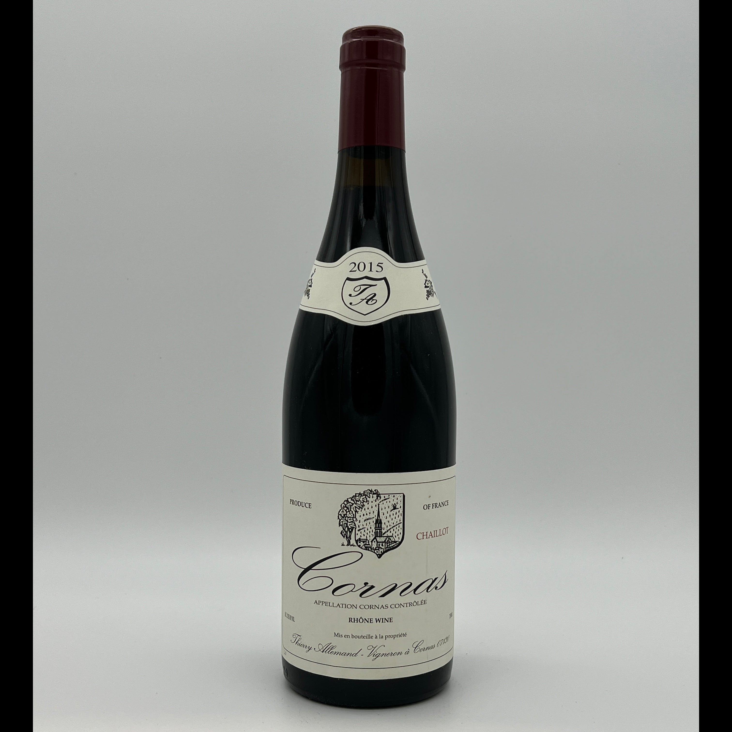 2015 Thierry Allemand Cornas Chaillots, Rhone, France