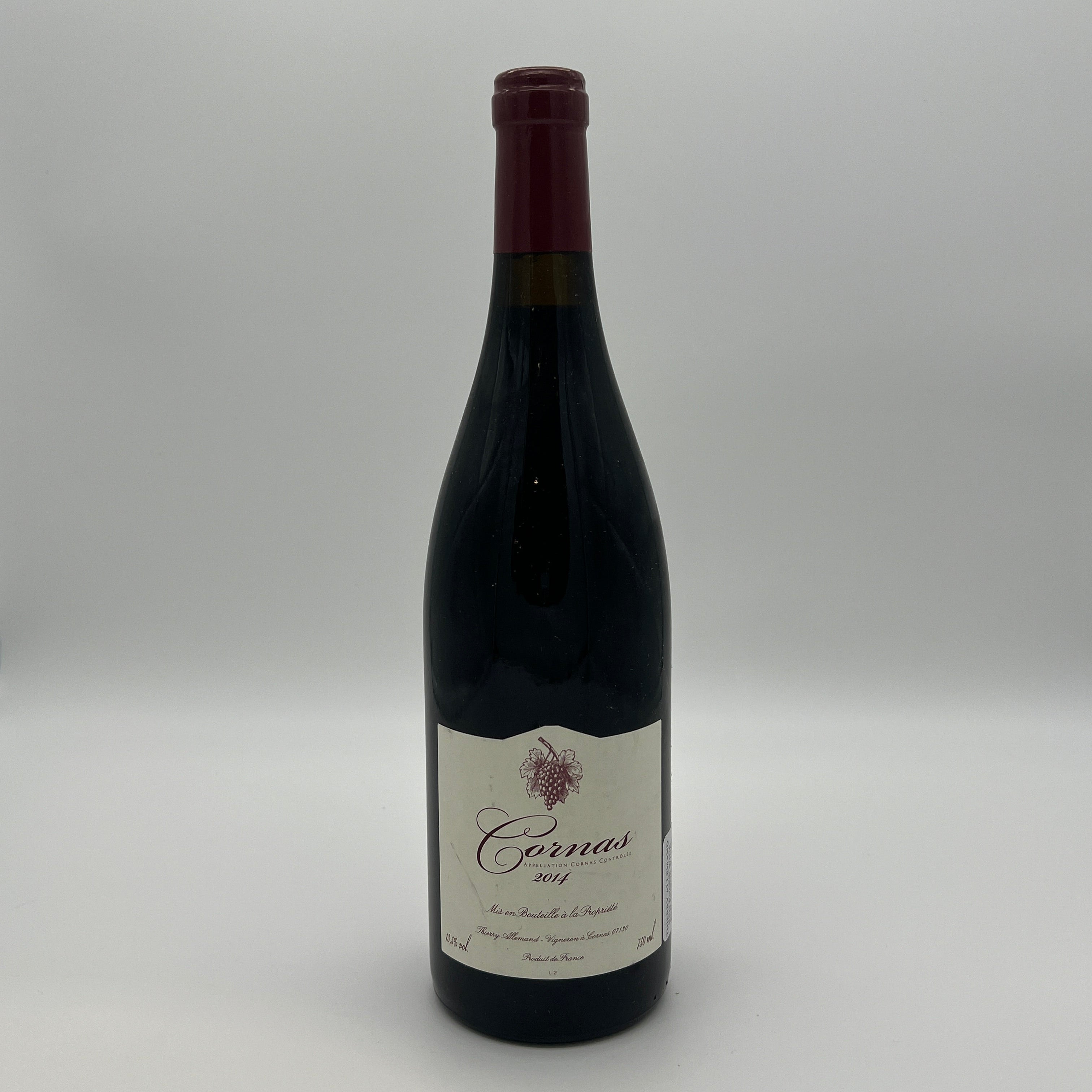 2014 Thierry Allemand Cornas Sans Soufre, Rhone, France