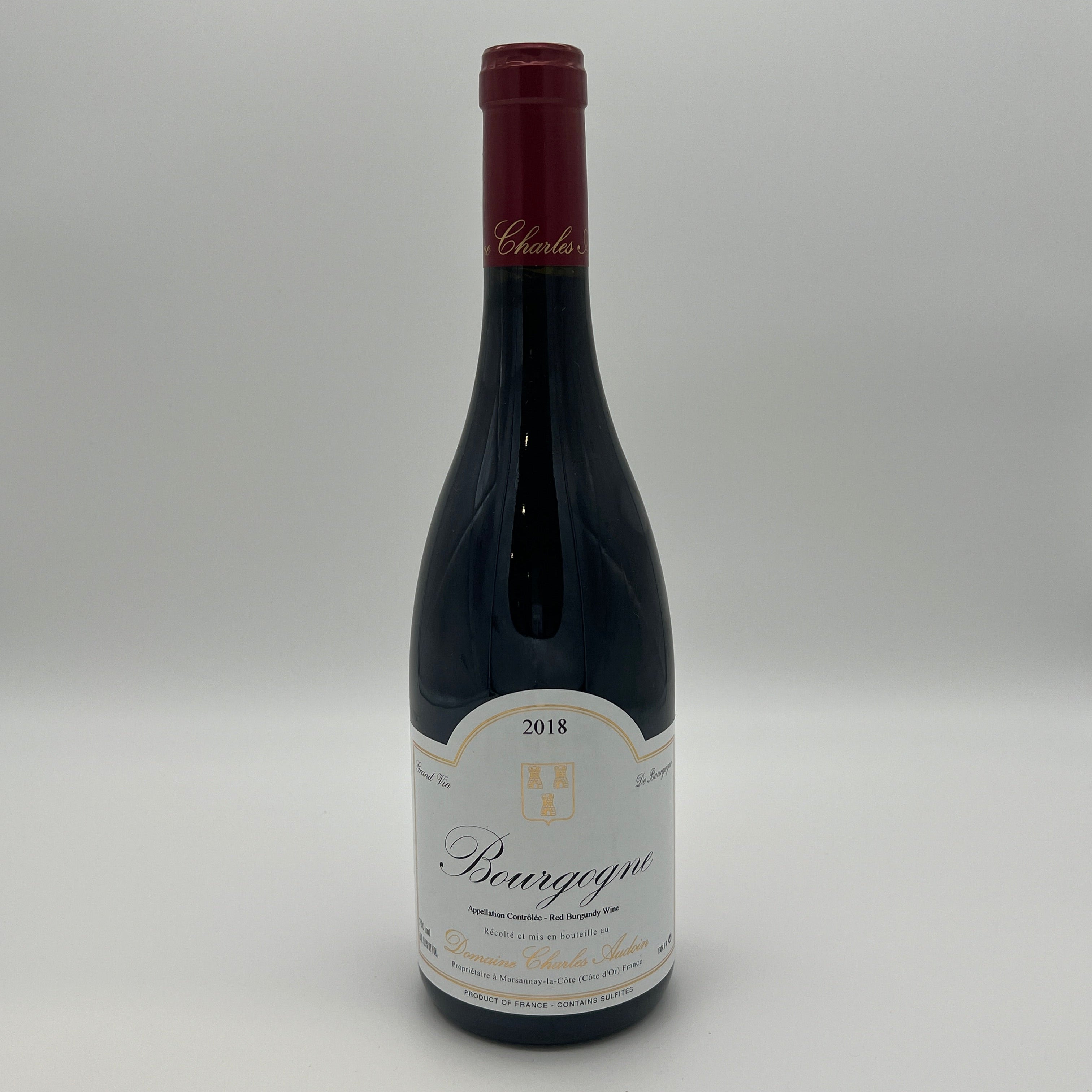 2018 Domaine Charles Audoin Bourgogne Pinot Noir, Burgundy, France