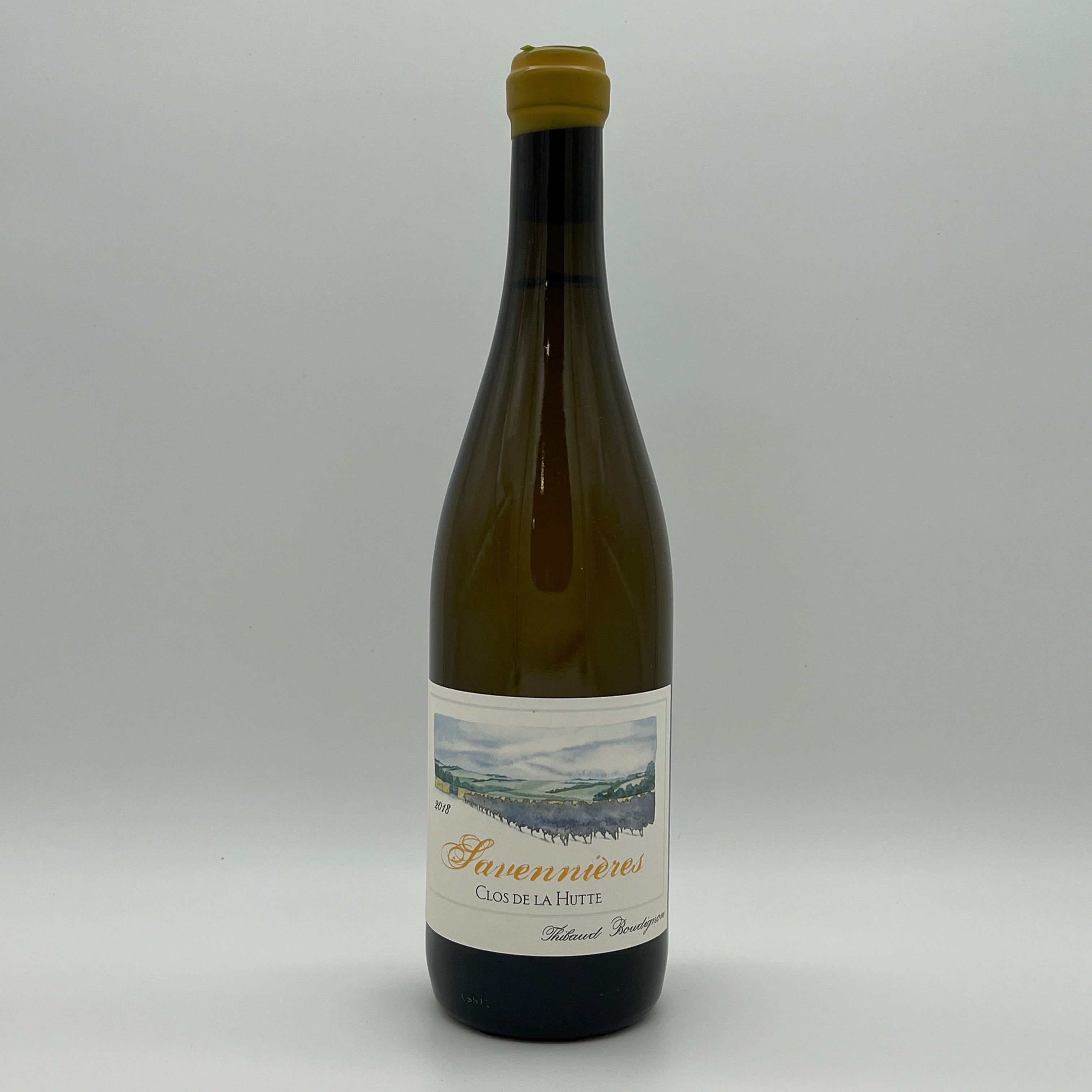2018 Thibaud Boudignon Savennieres "Clos de la Hutte", Loire, France