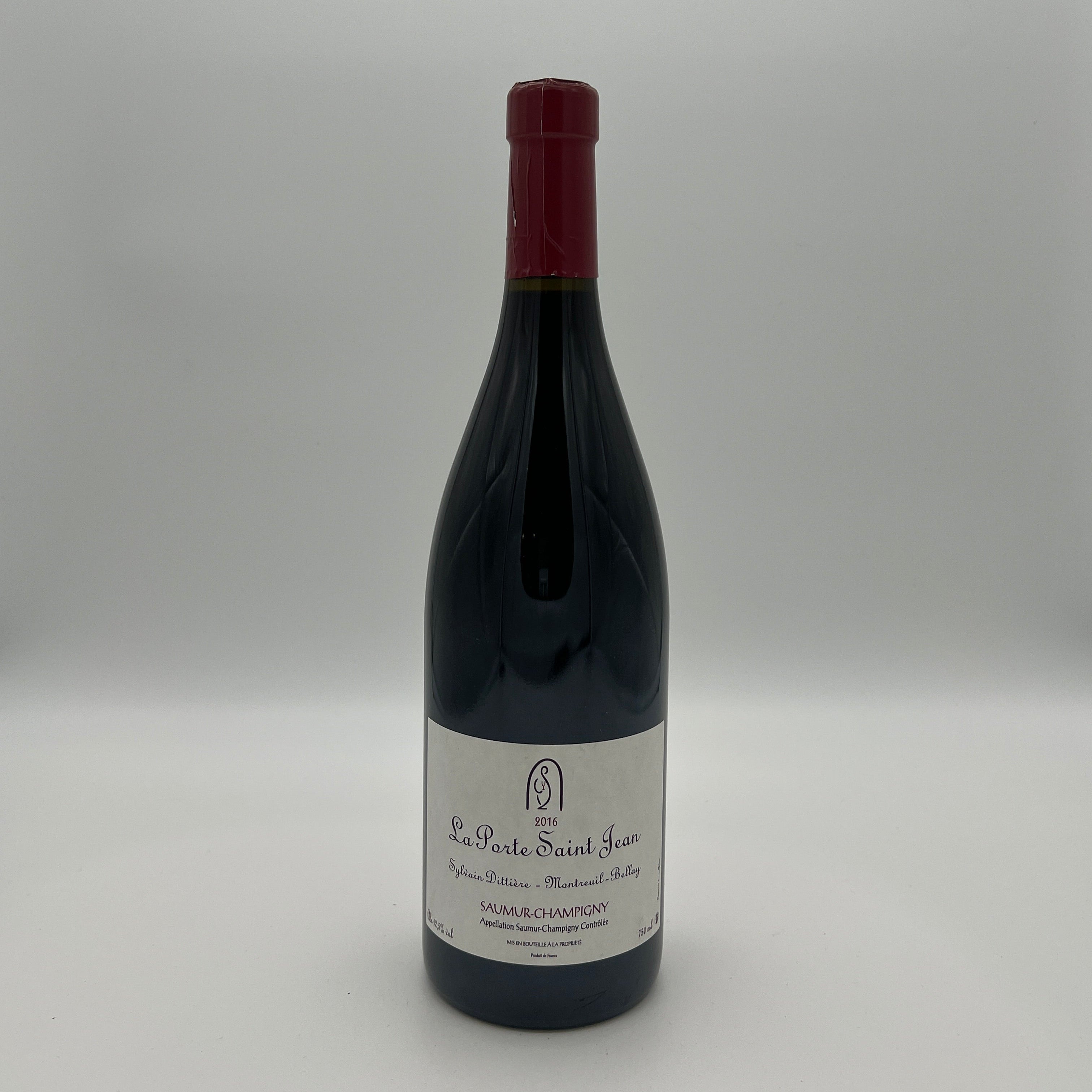 2016 Sylvain Dittiere Saumur-Champigny La Porte Saint-Jean, Loire, France