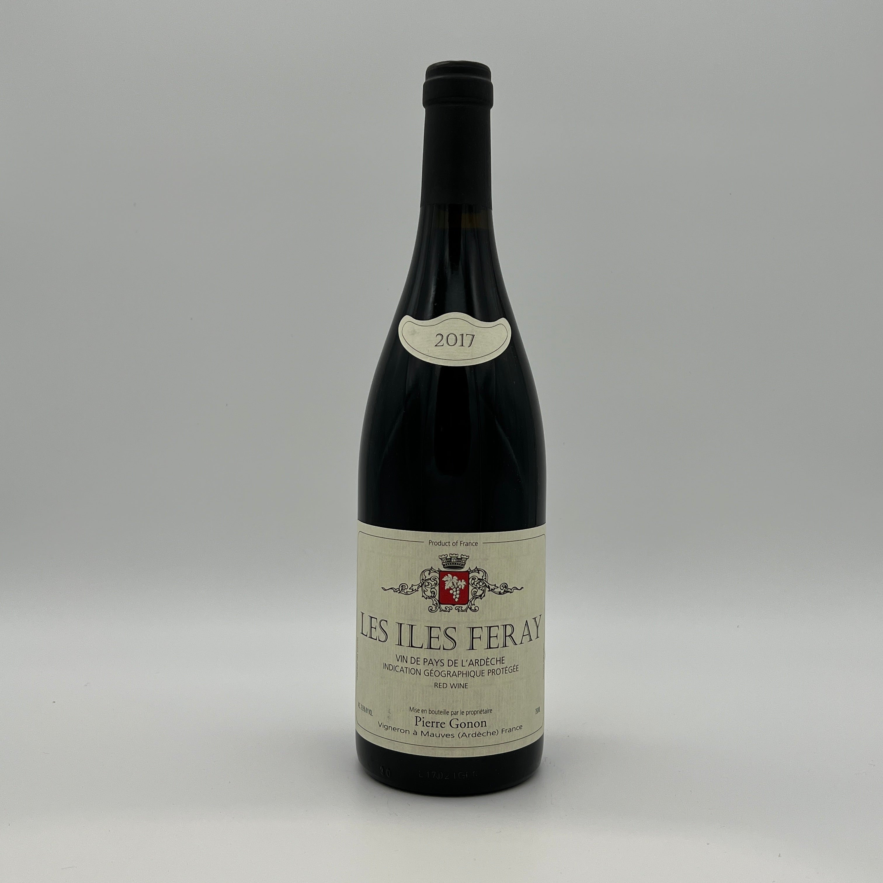 2017 Pierre Gonon Les Iles Feray, IGP Ardeche, France