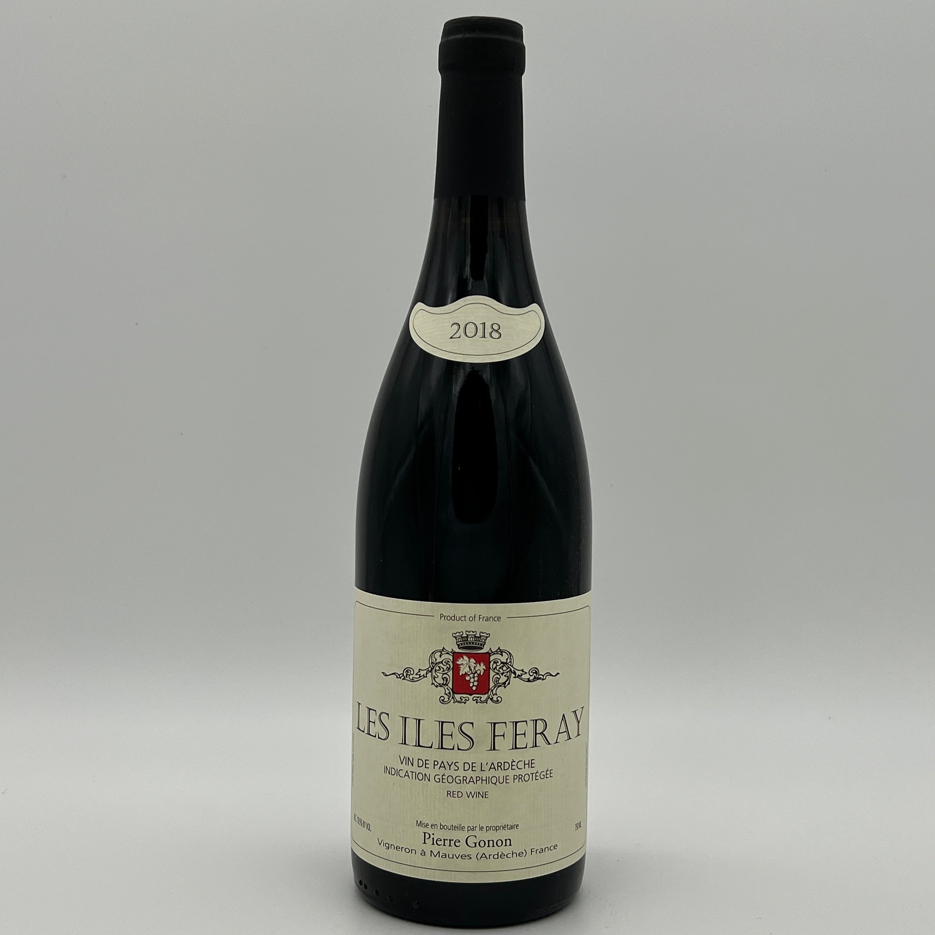 2018 Pierre Gonon Les Iles Feray, IGP Ardeche, France