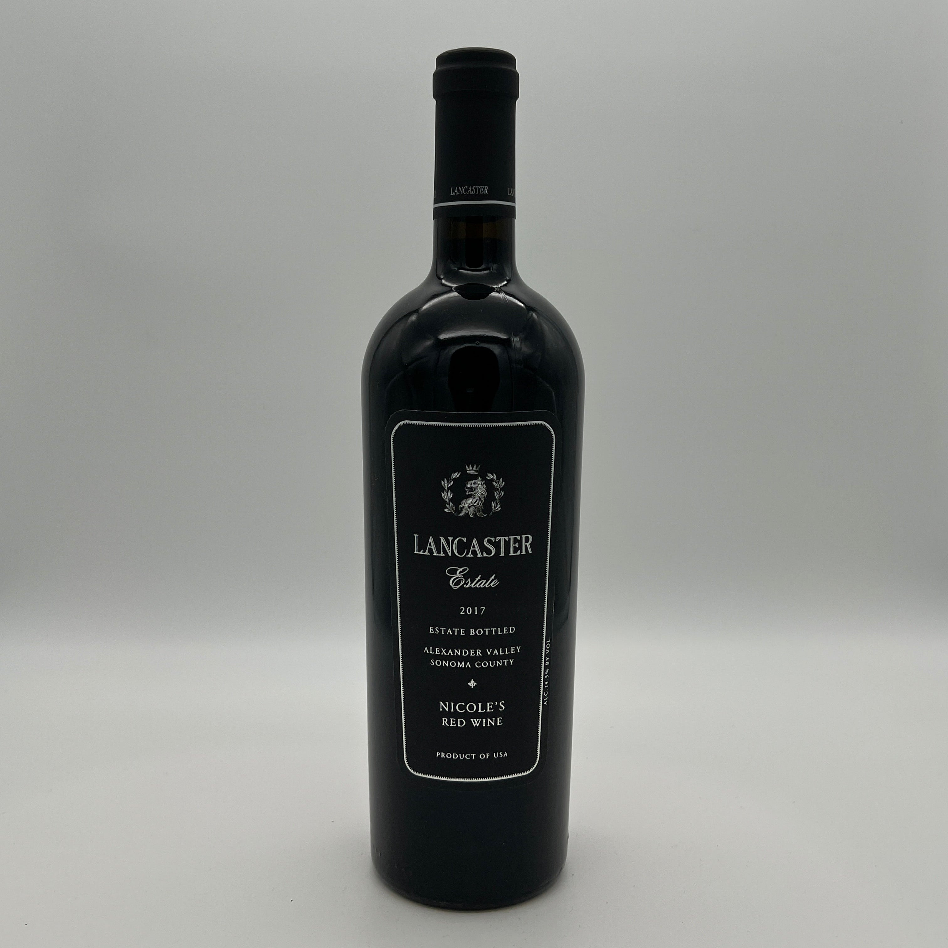 2017 Lancaster Estate Nicole's Proprietary Red, Alexander Valley, USA