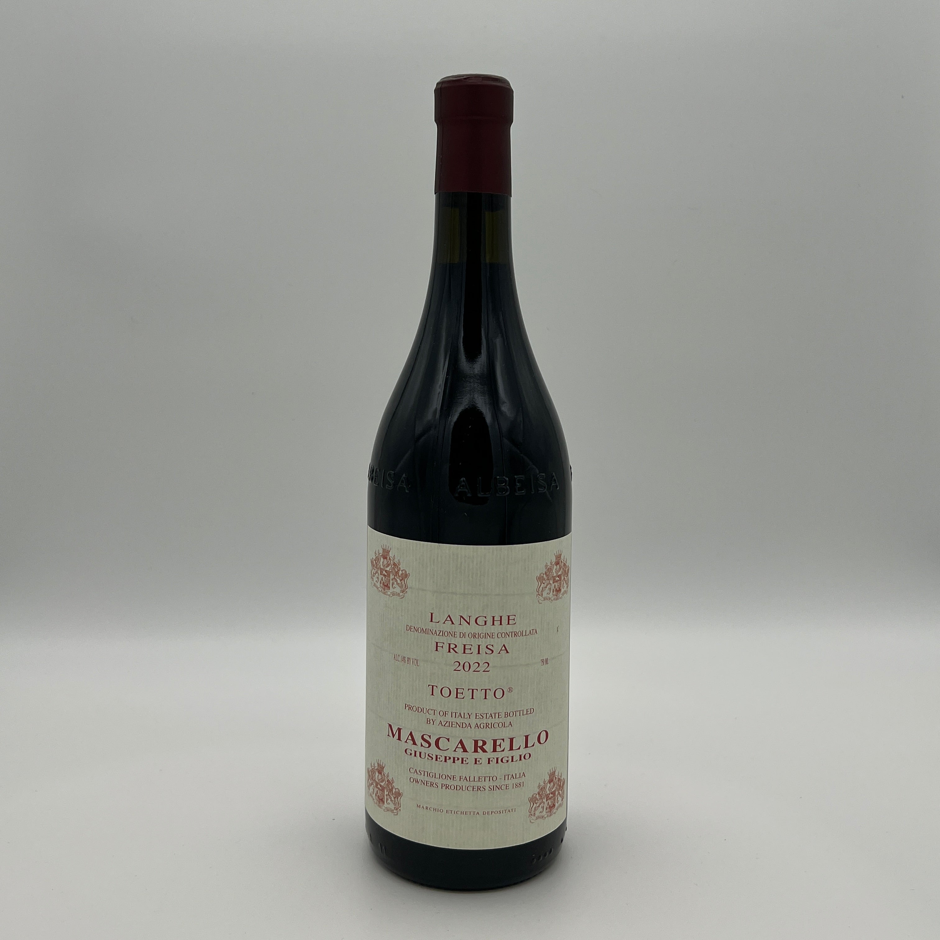 2022 Giuseppe Mascarello e Figlio Toetto Freisa Langhe, Piedmont, Italy