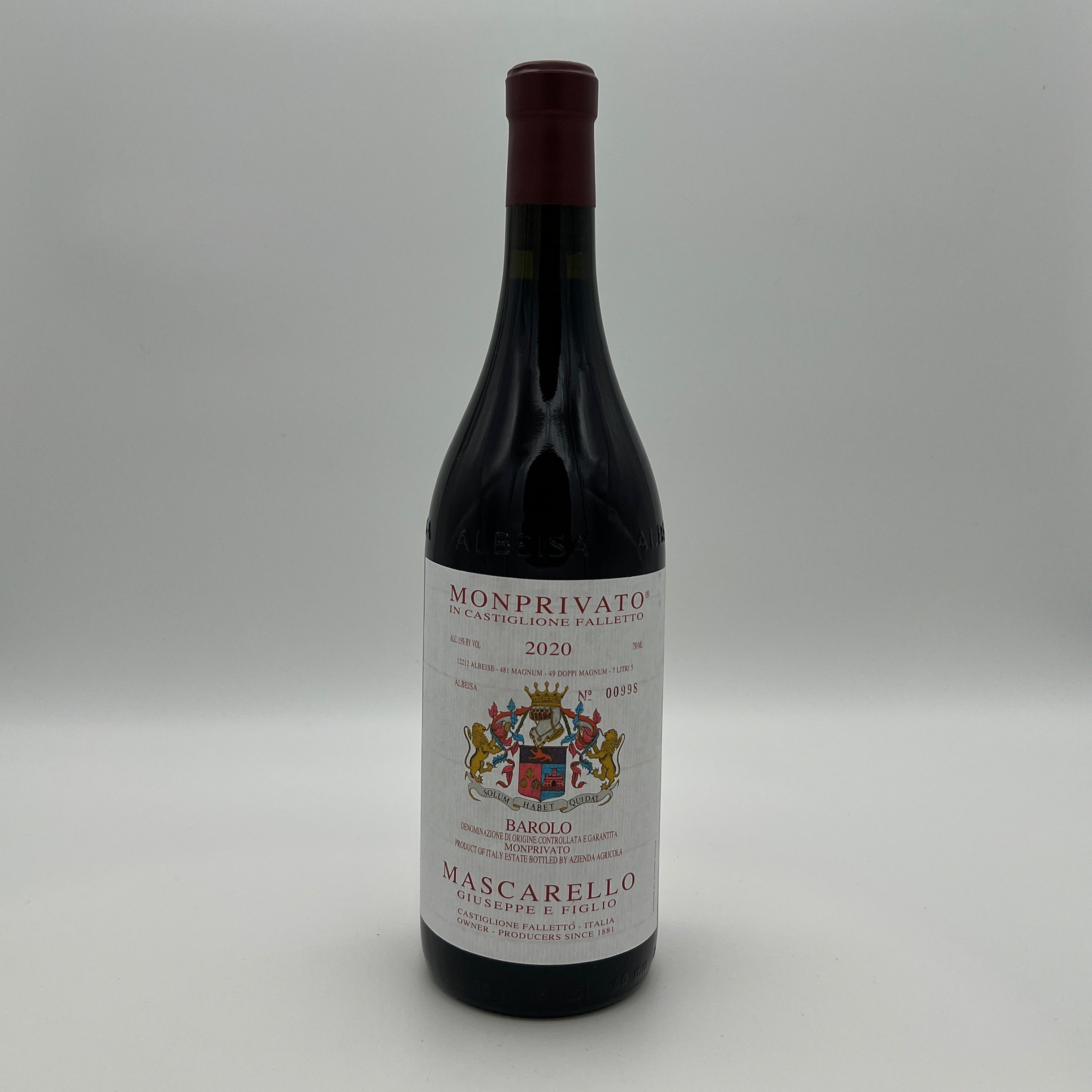 2020 Giuseppe Mascarello e Figlio "Monprivato", Barolo DOCG, Italy