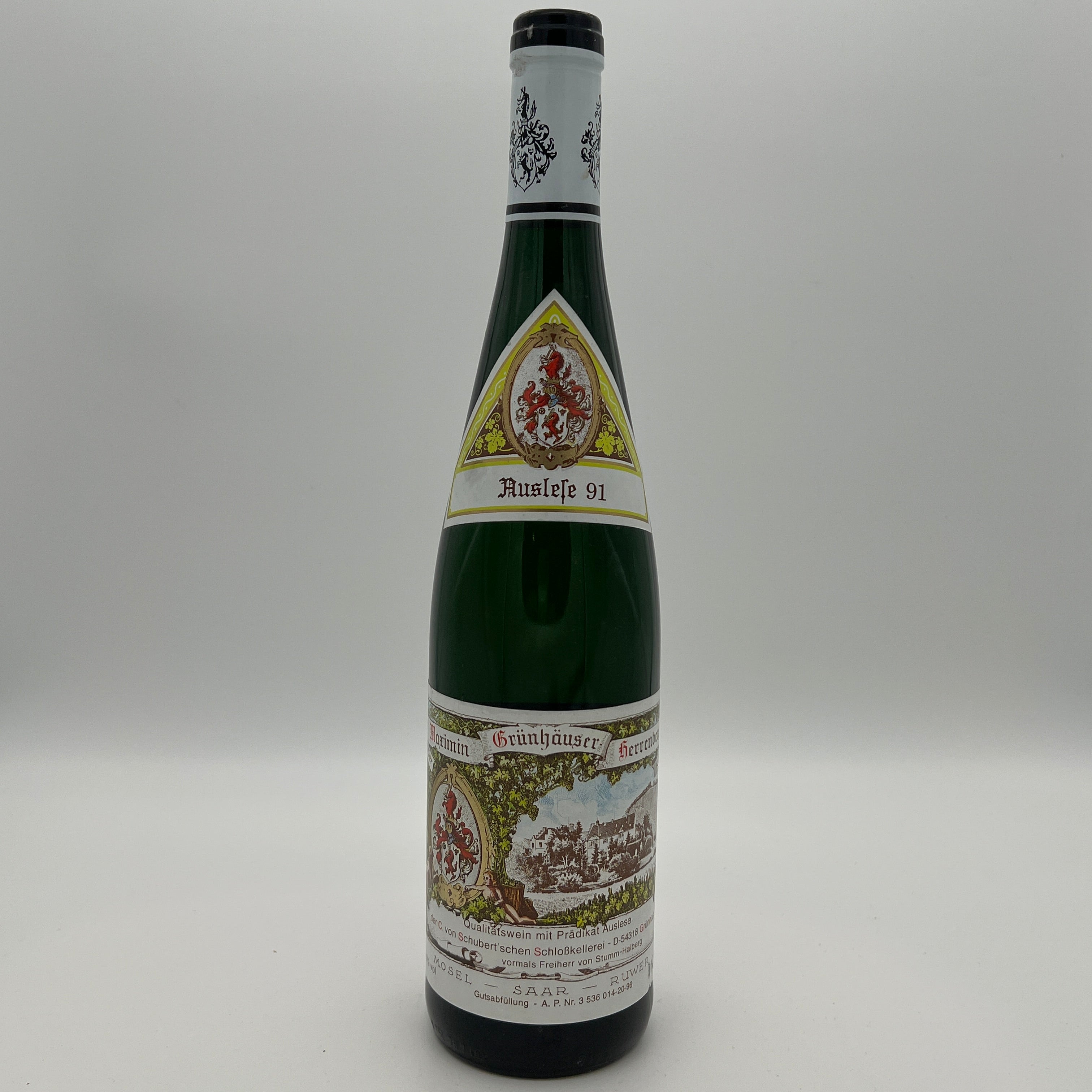 1995 Maximin Grunhaus Herrenberg Riesling Auslese 91, Mosel, Germany