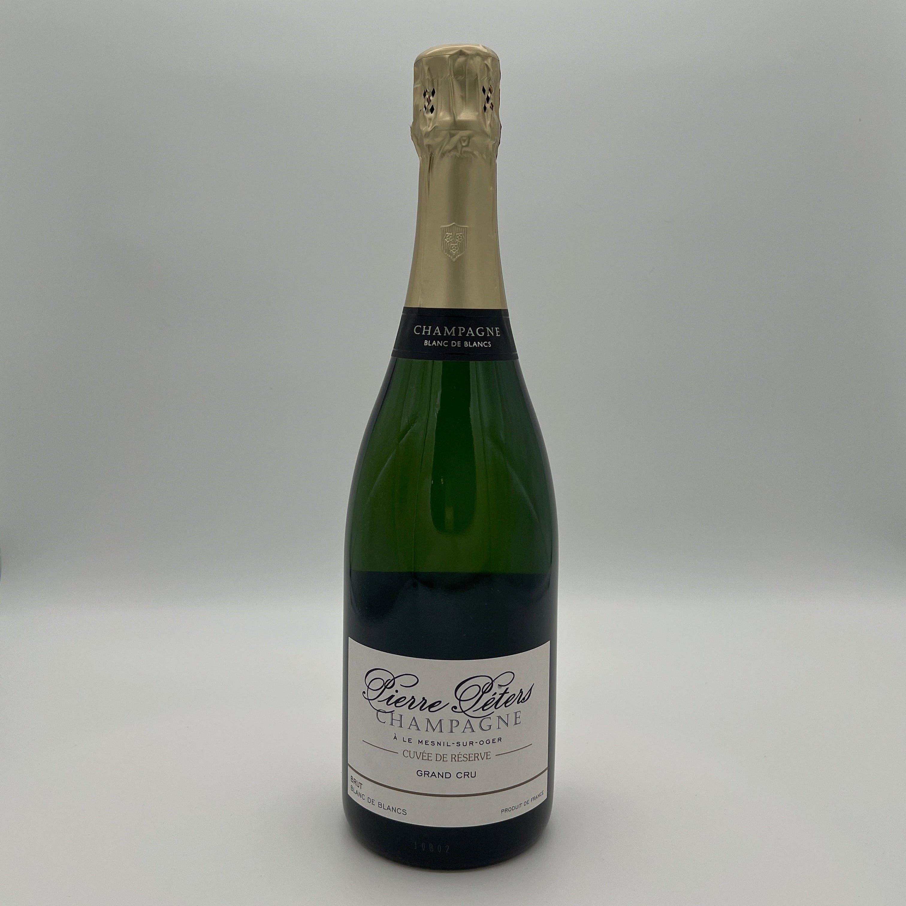 Pierre Peters Cuvee de Reserve Blanc de Blancs Grand Cru Brut, Champagne, France (Dis. 10/2021) 1.5L
