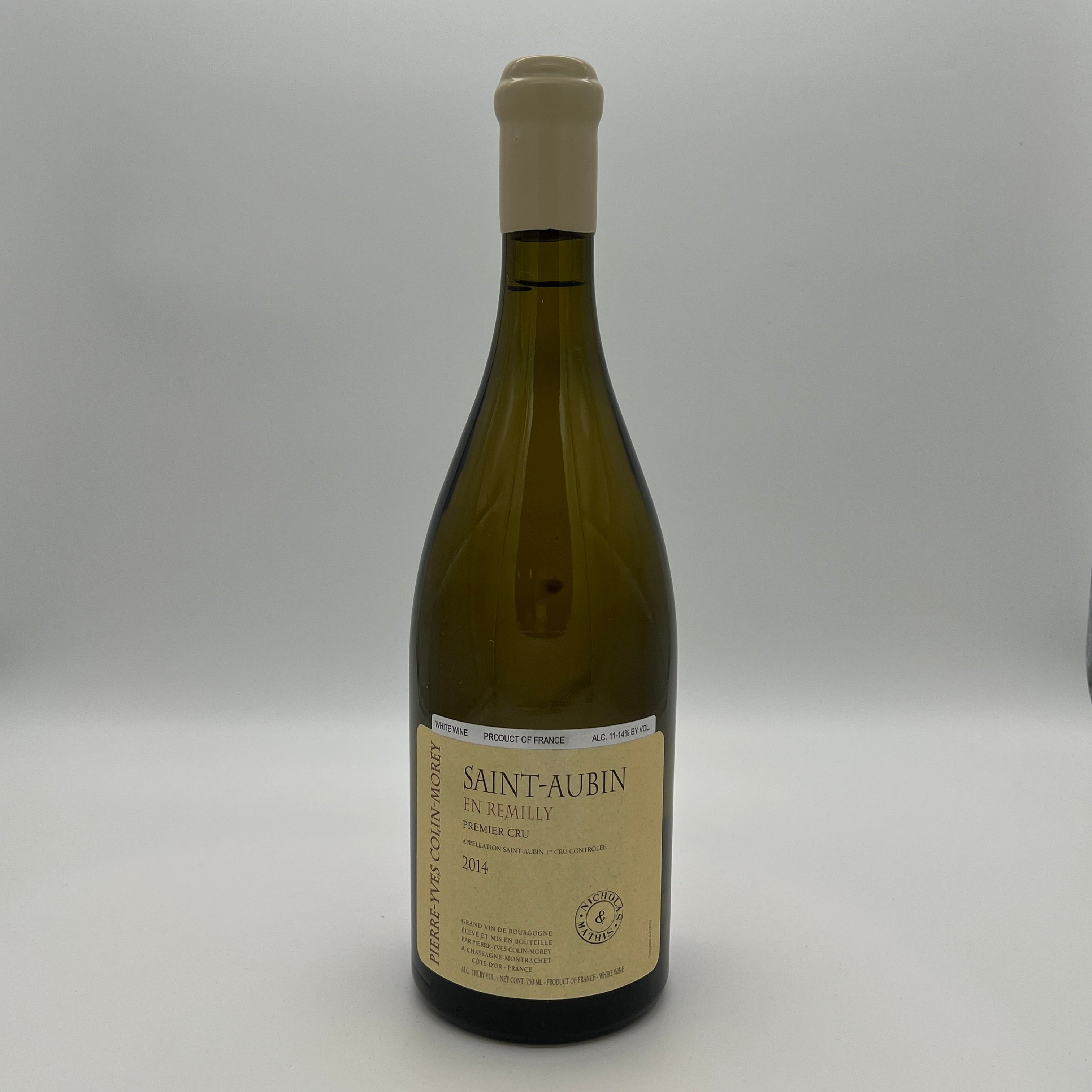2014 Pierre-Yves Colin-Morey En Remilly Cuvée Nicholas et Mathis, Saint-Aubin Premier Cru, France