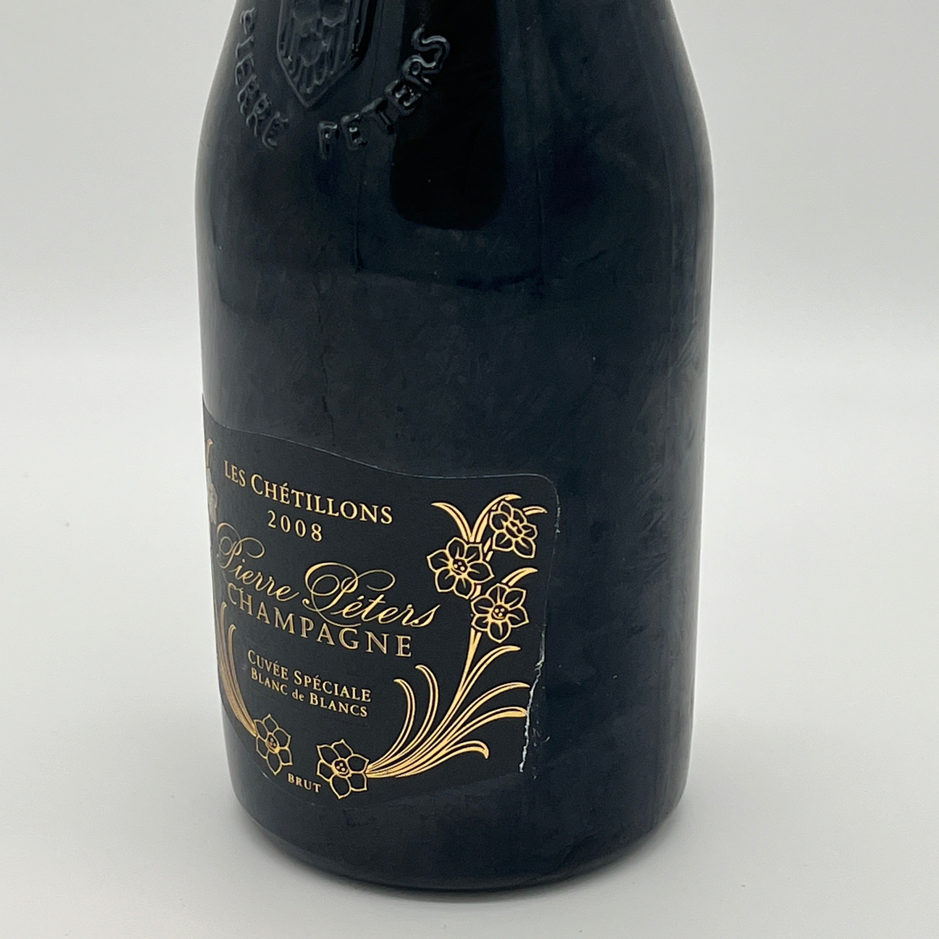 2008 Pierre Peters Cuvee Speciale 'Les Chetillons' Blanc de Blancs Grand Cru Brut, Champagne, France (torn label)