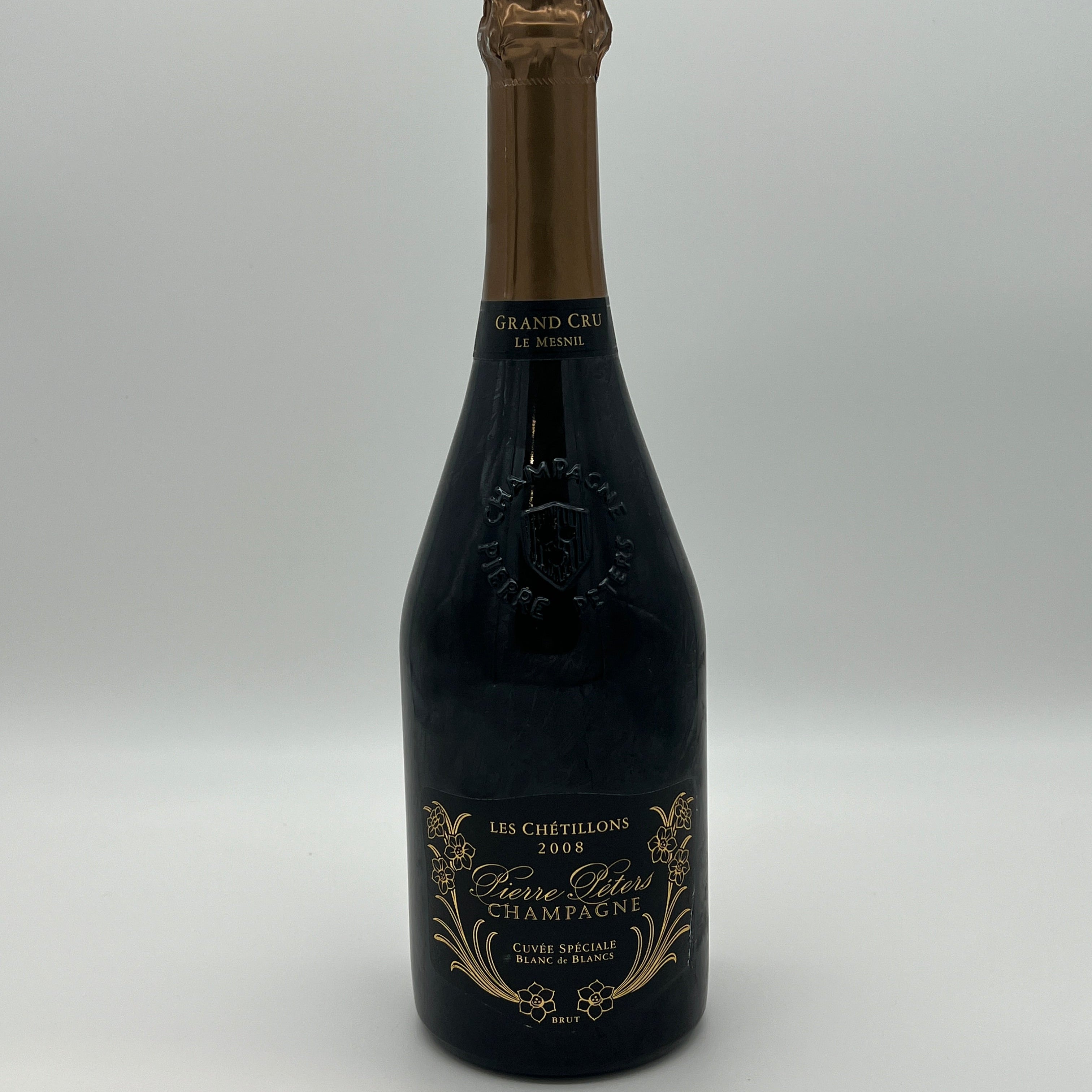 2008 Pierre Peters Cuvee Speciale 'Les Chetillons' Blanc de Blancs Grand Cru Brut, Champagne, France (torn label)