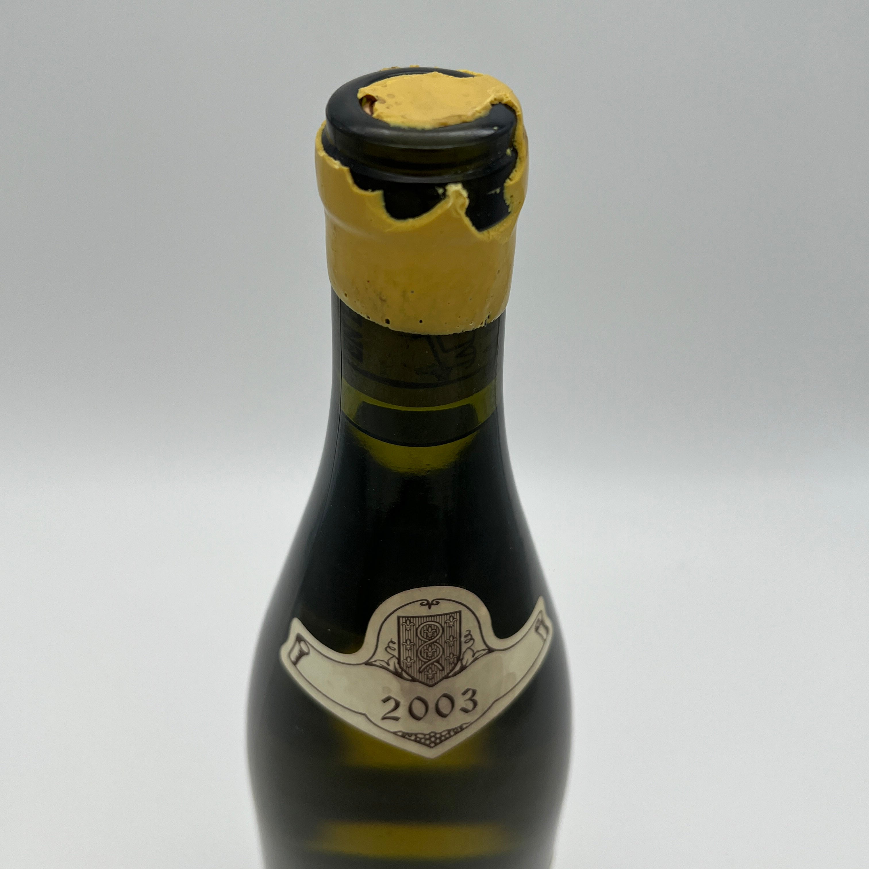 2003 Domaine Francois Raveneau Les Clos, Chablis Grand Cru, France (chipped wax, slight stain)