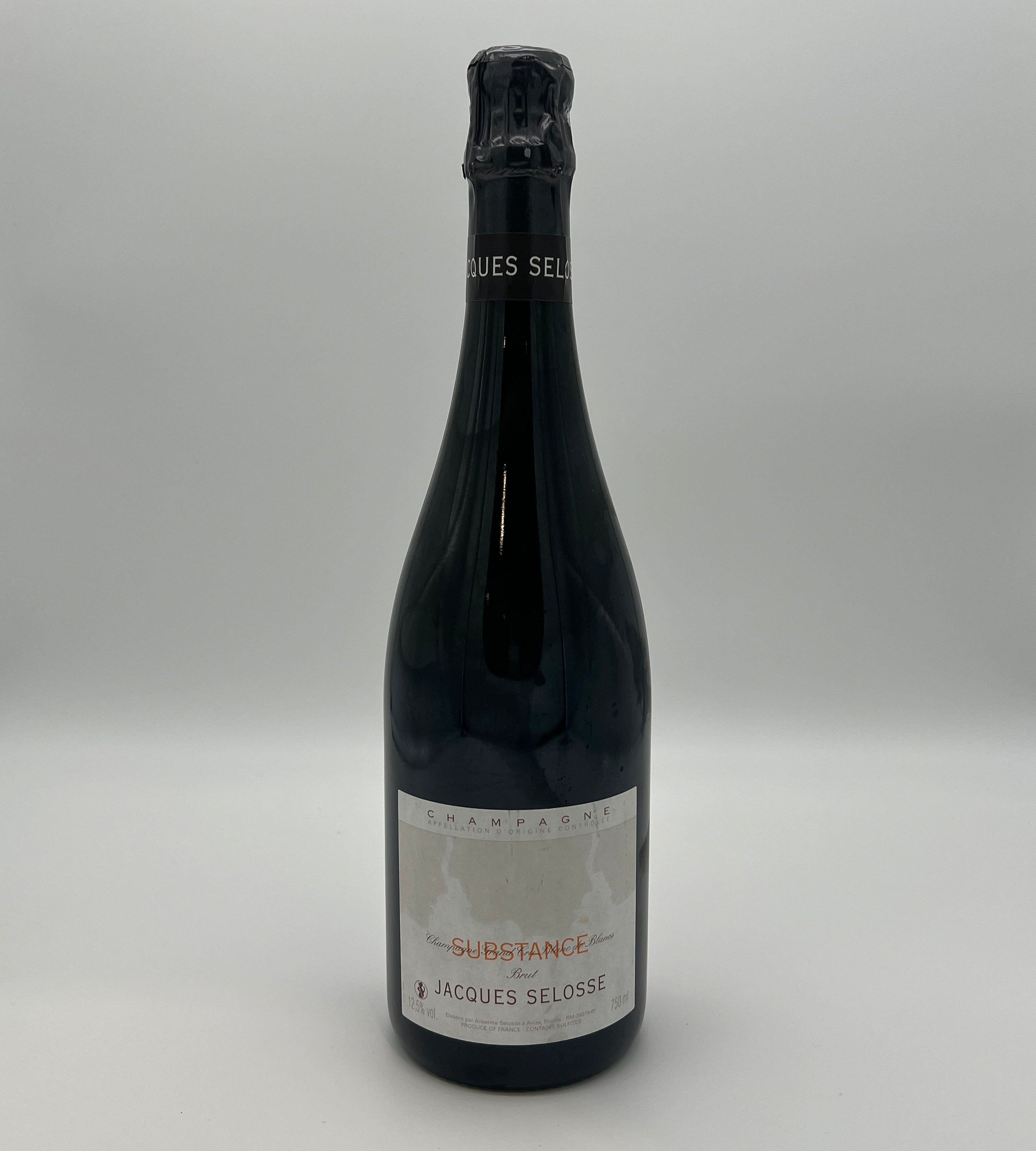 Jacques Selosse Substance Blanc de Blancs Grand Cru Brut, Champagne, France (Dis. 9/12/13)