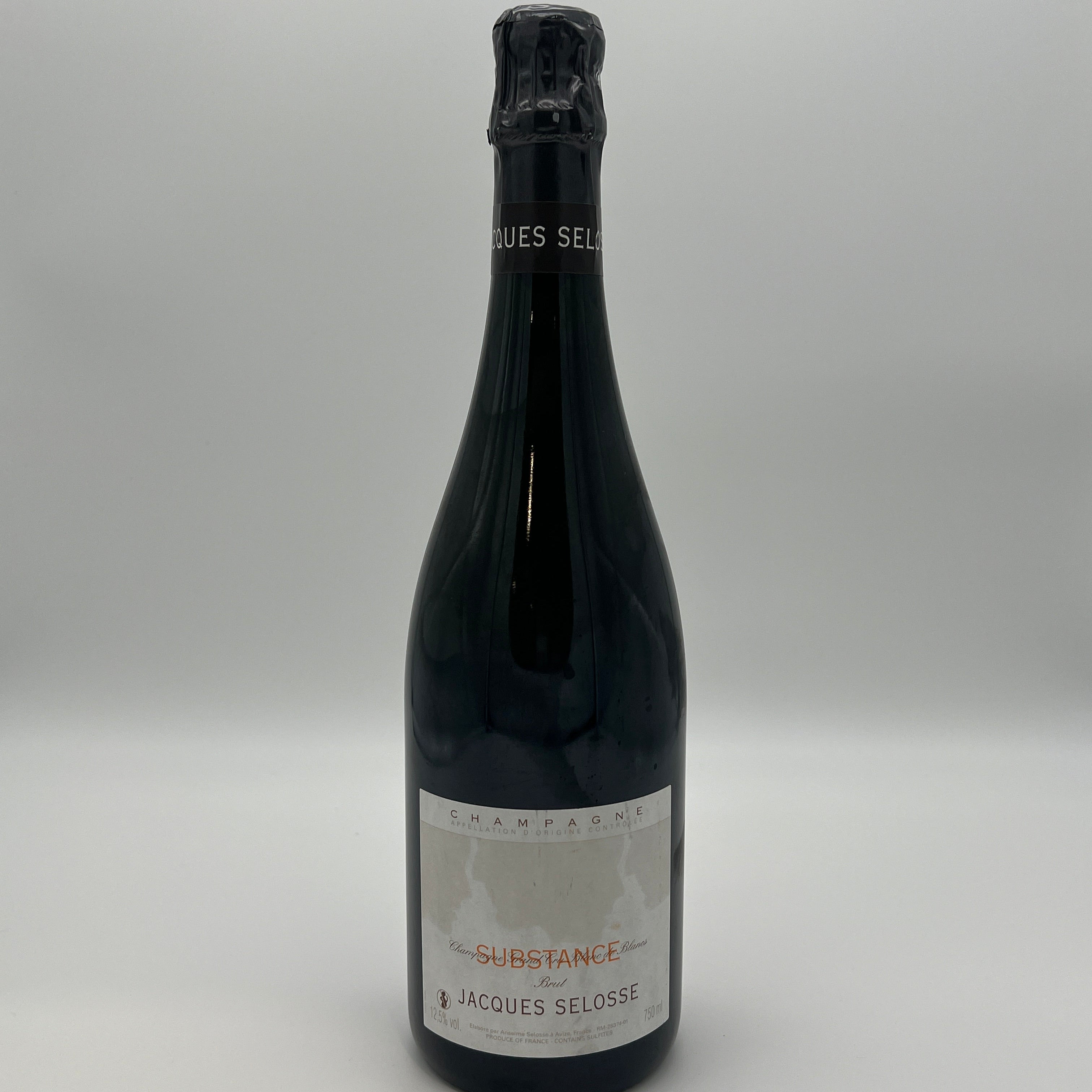 Jacques Selosse Substance Blanc de Blancs Grand Cru Brut, Champagne, France (Dis. 9/12/13)