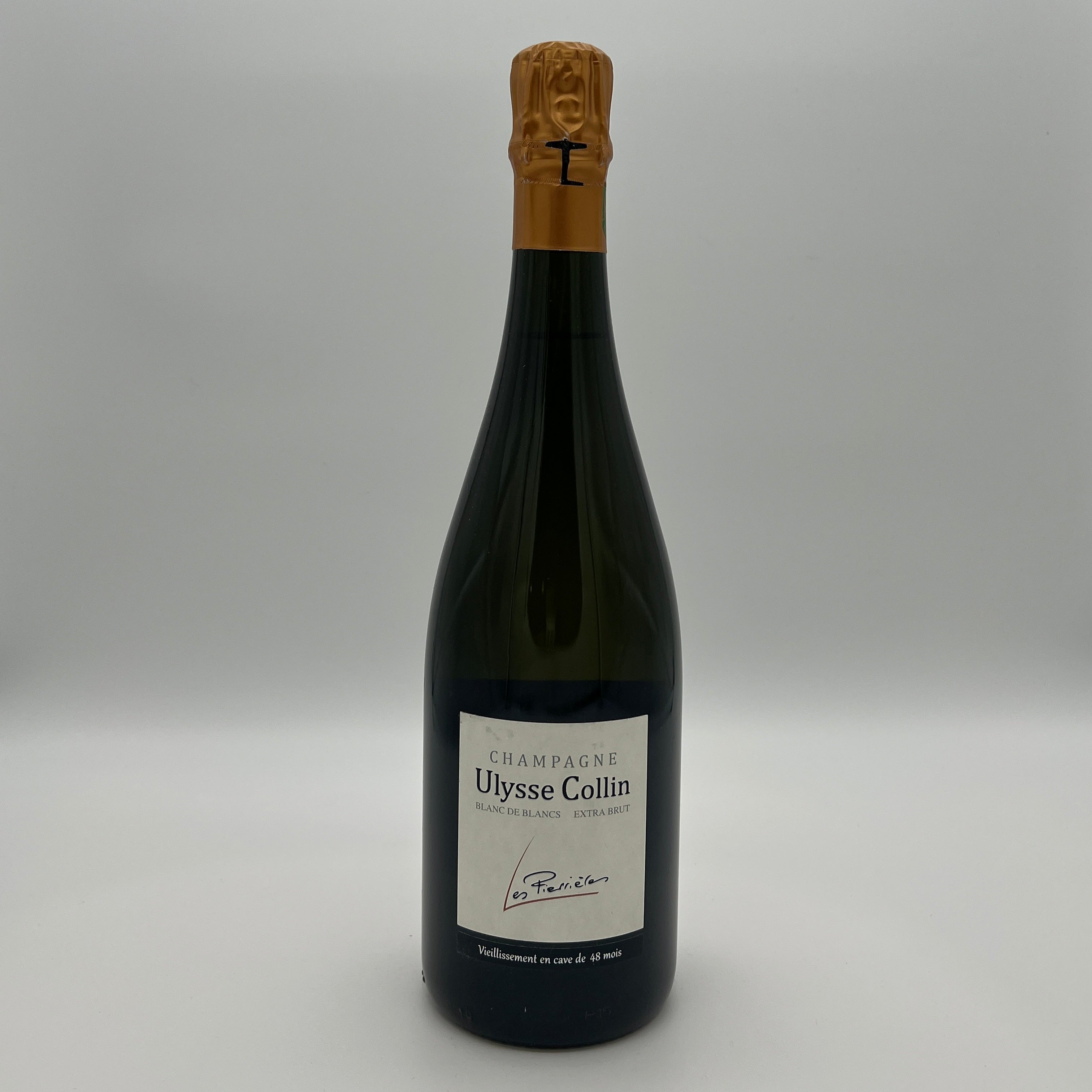 Ulysse Collin "Les Pierrieres'' Blanc de Blancs Extra Brut Champagne, France (L:2015 Dis. 3/2020)